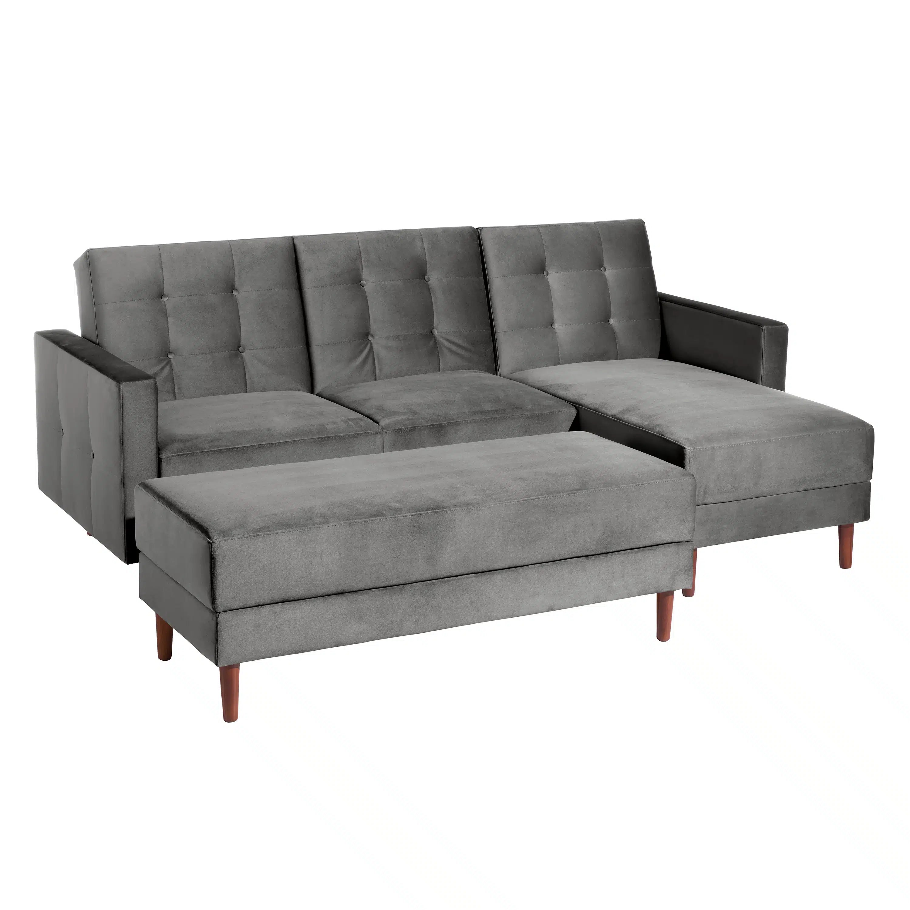 Funktionssofa mit Hocker - Easy Relax