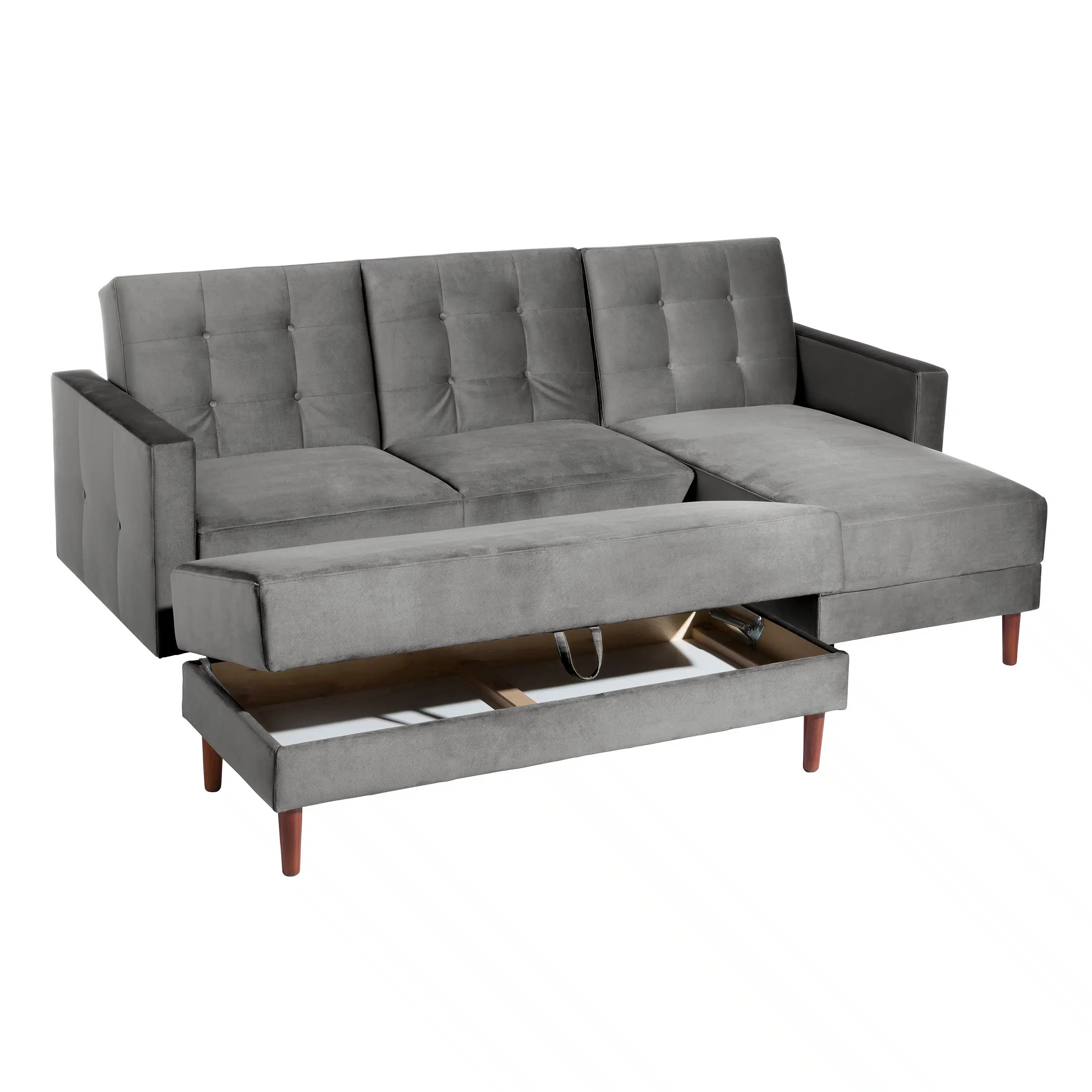 Funktionssofa mit Hocker - Easy Relax