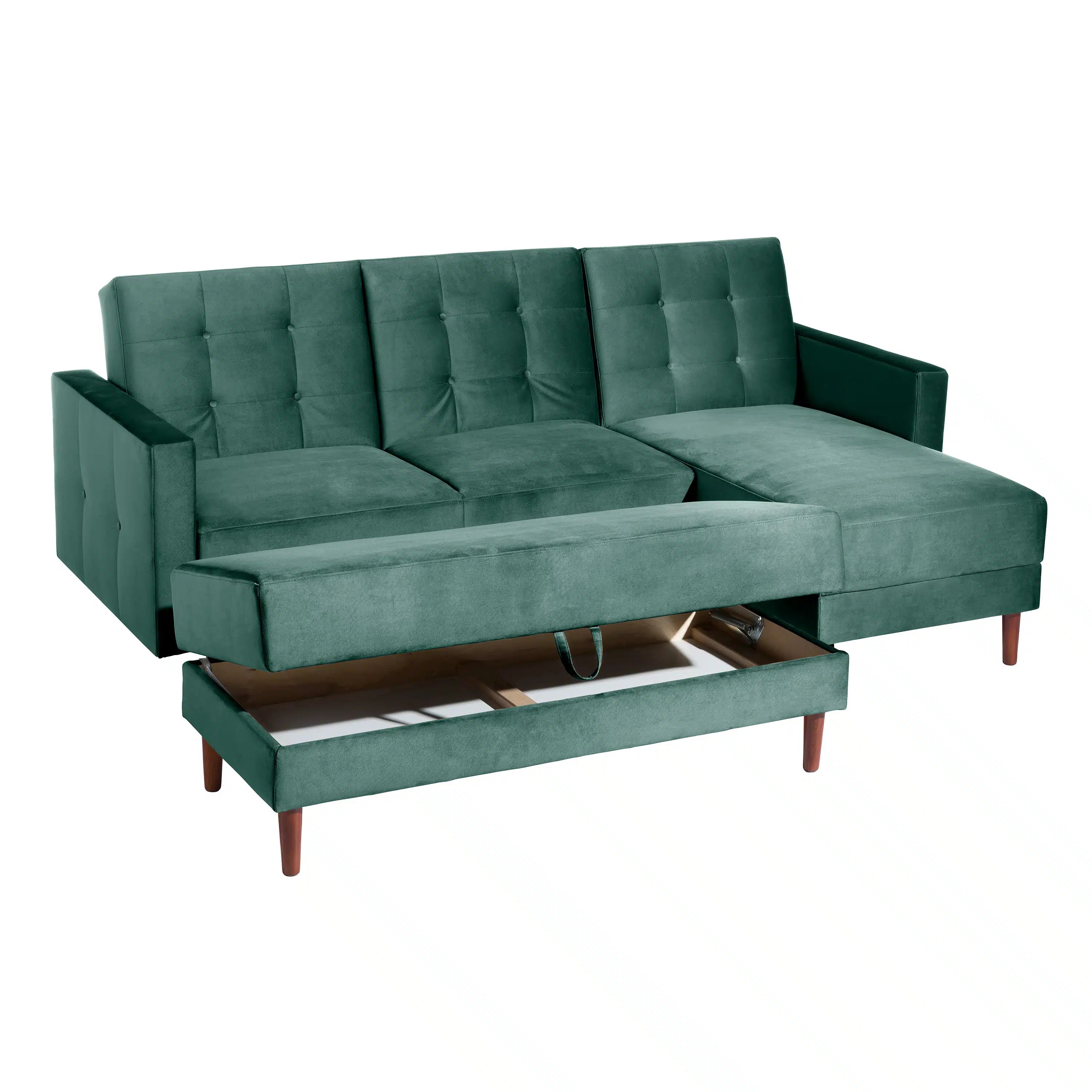 Funktionssofa mit Hocker - Easy Relax