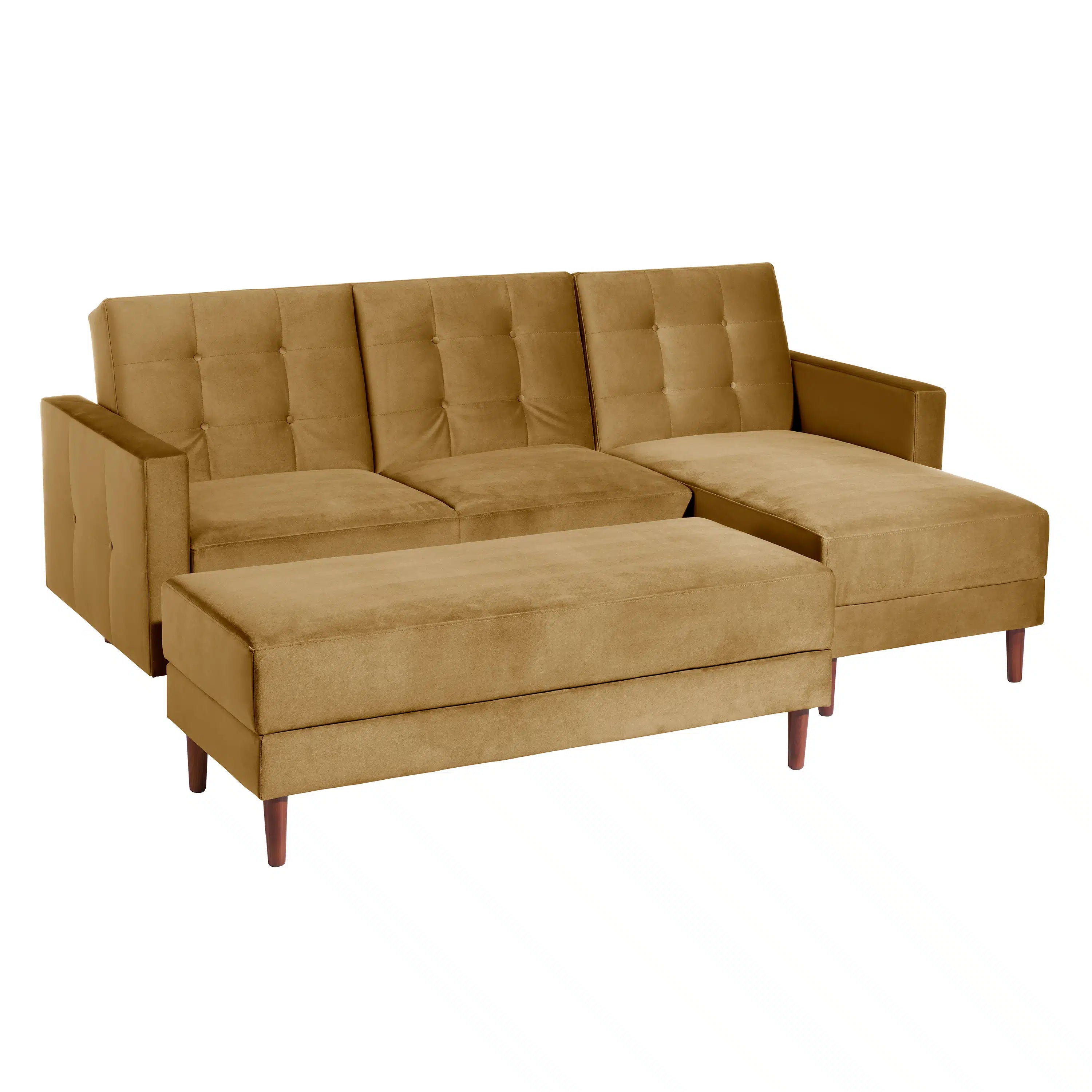 Funktionssofa mit Hocker - Easy Relax
