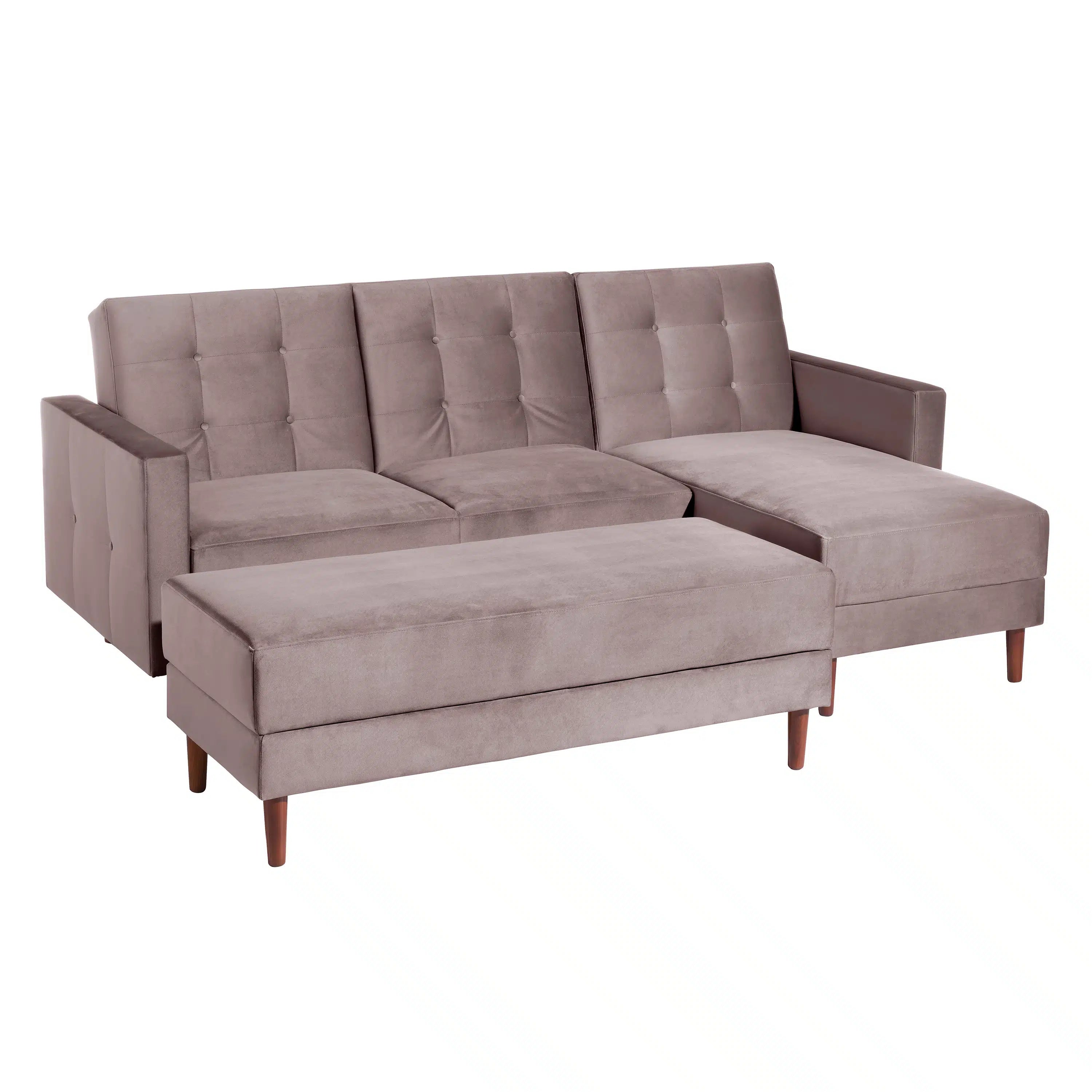 Funktionssofa mit Hocker - Easy Relax