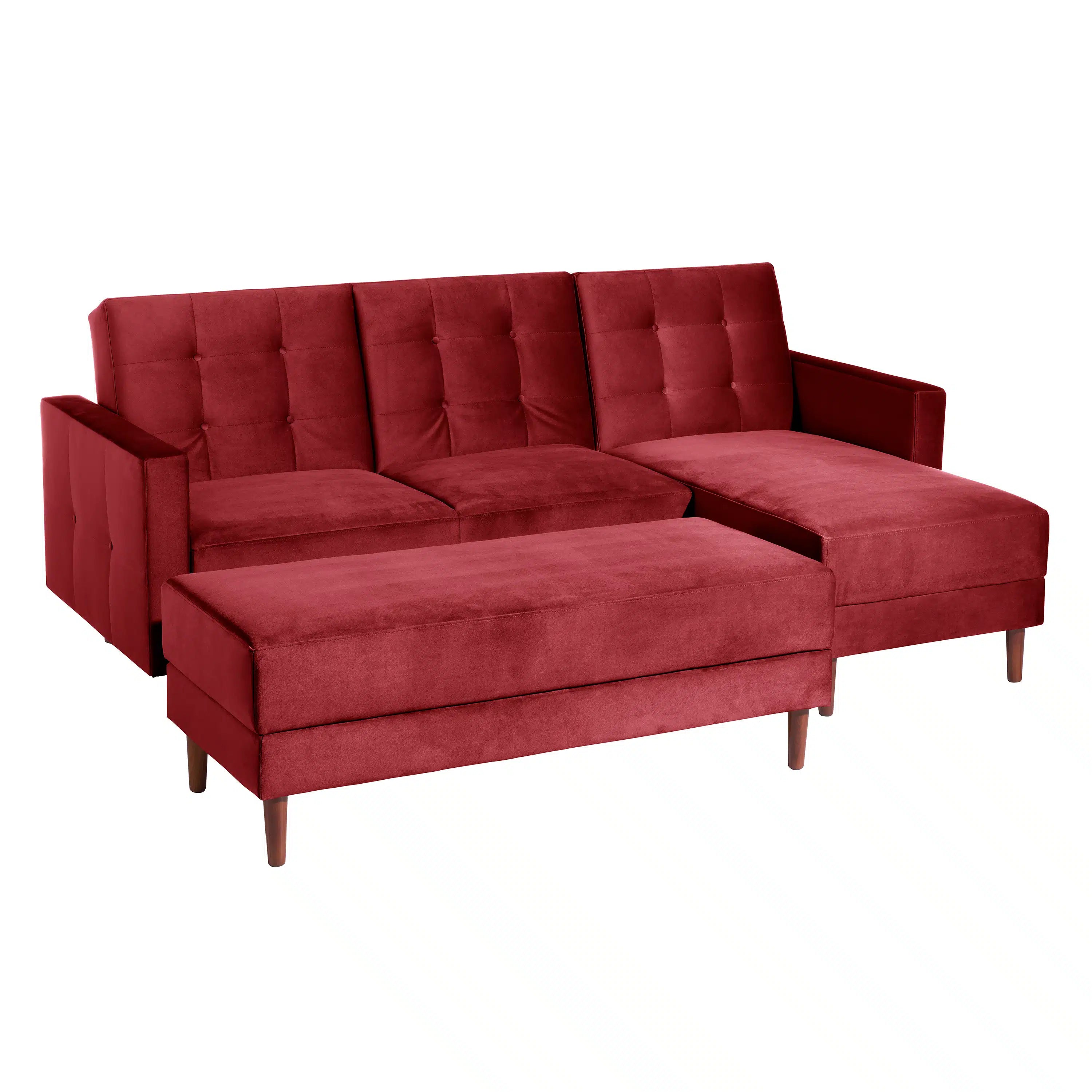 Funktionssofa mit Hocker - Easy Relax
