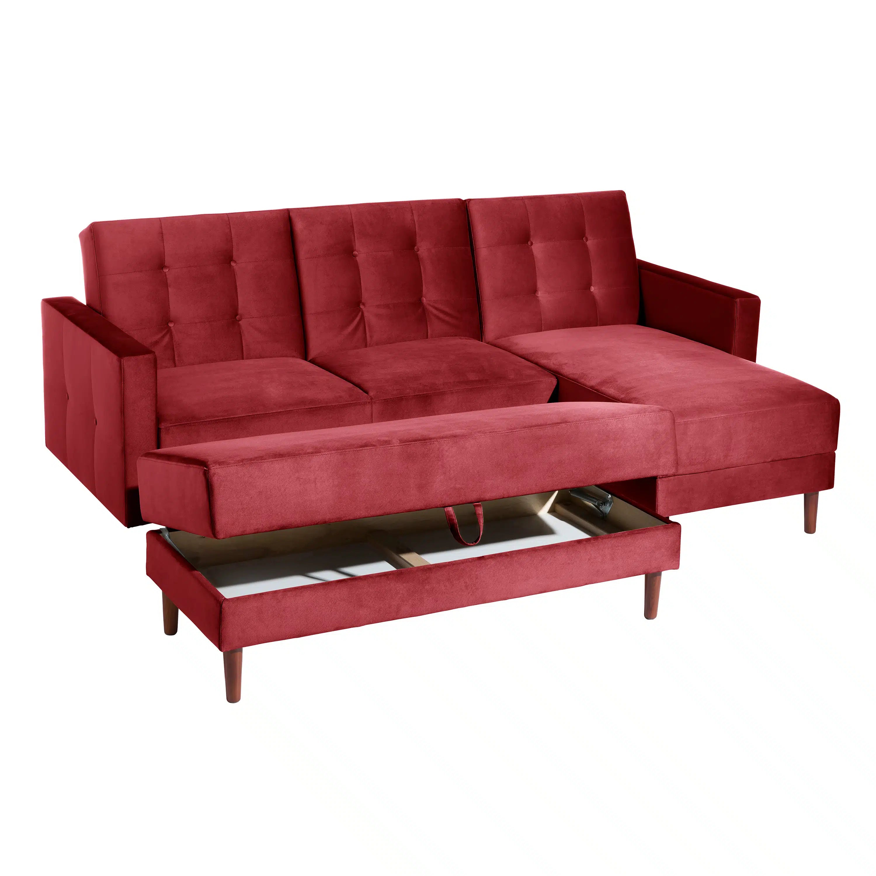 Funktionssofa mit Hocker - Easy Relax