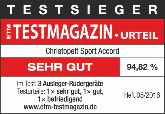 fitness christopeit sport rudergerät crosstrainer - ausdauer und effektives cardiotraining für zuhause - gelenkschonendes ganzkörpertraining