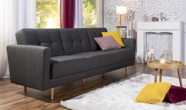 Jesper - Sofa 3-Sitzer mit Bettfunktion