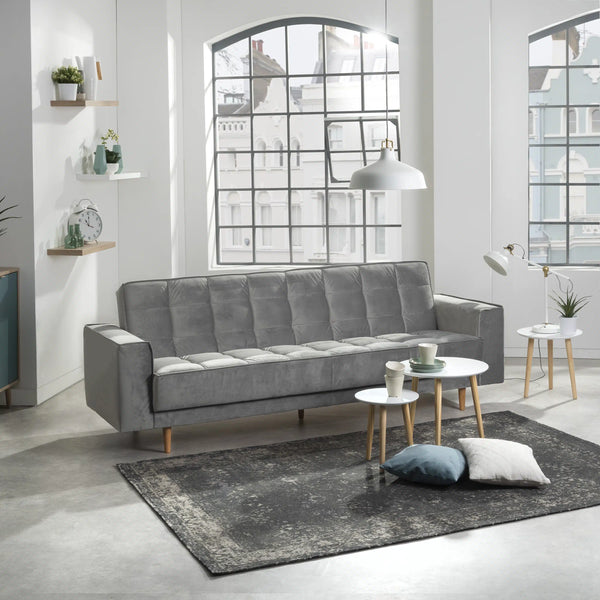 Josephine - Sofa 3-Sitzer mit Bettfunktion