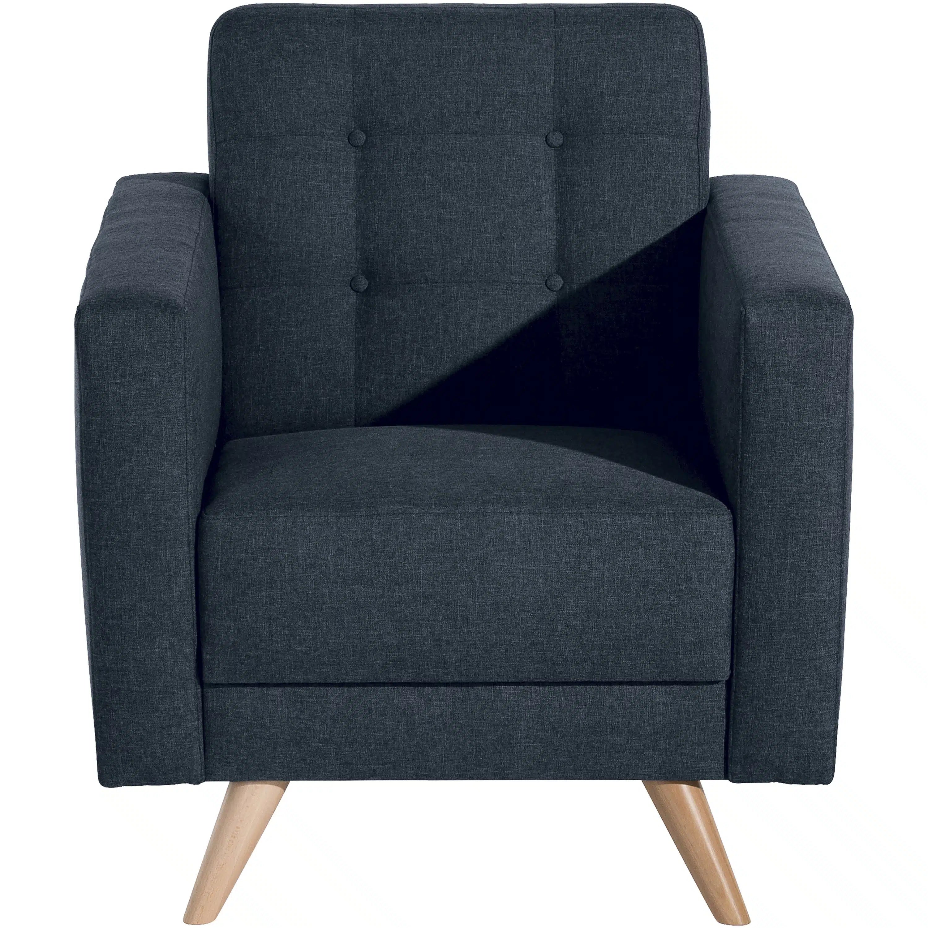 Sessel - Sofa - 3-Sitzer mit Bettfunktion - Julian