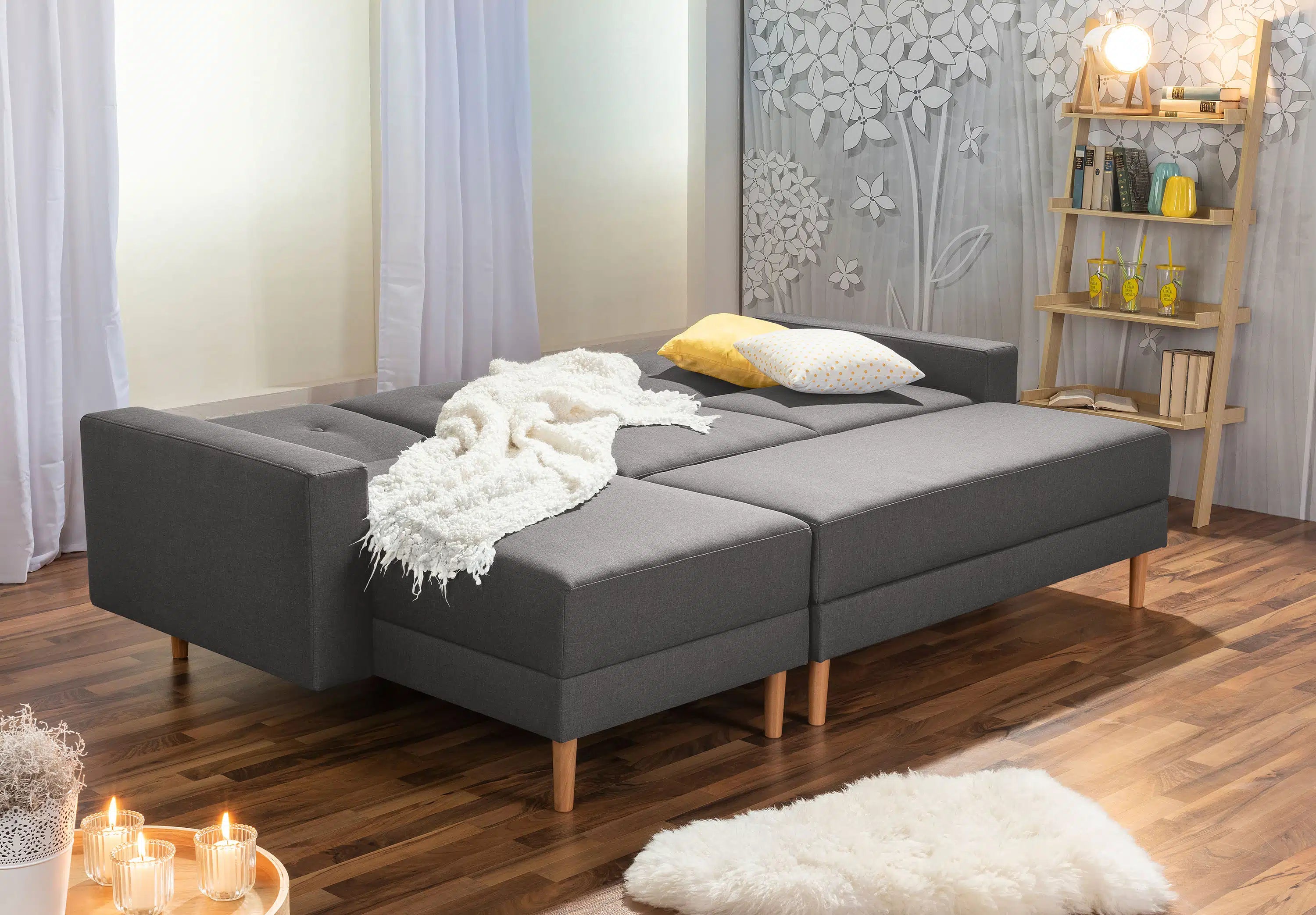 Just Cool - Funktionssofa mit Hocker