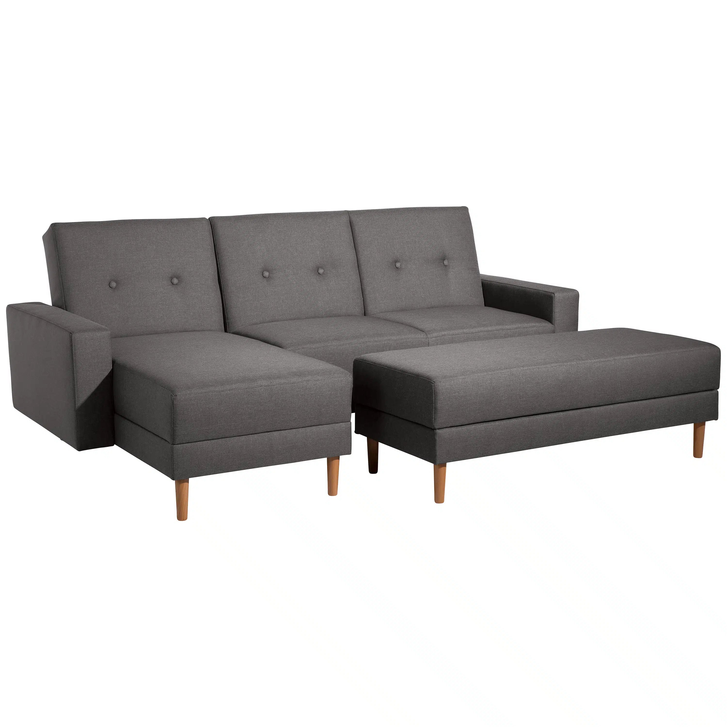 Just Cool - Funktionssofa mit Hocker