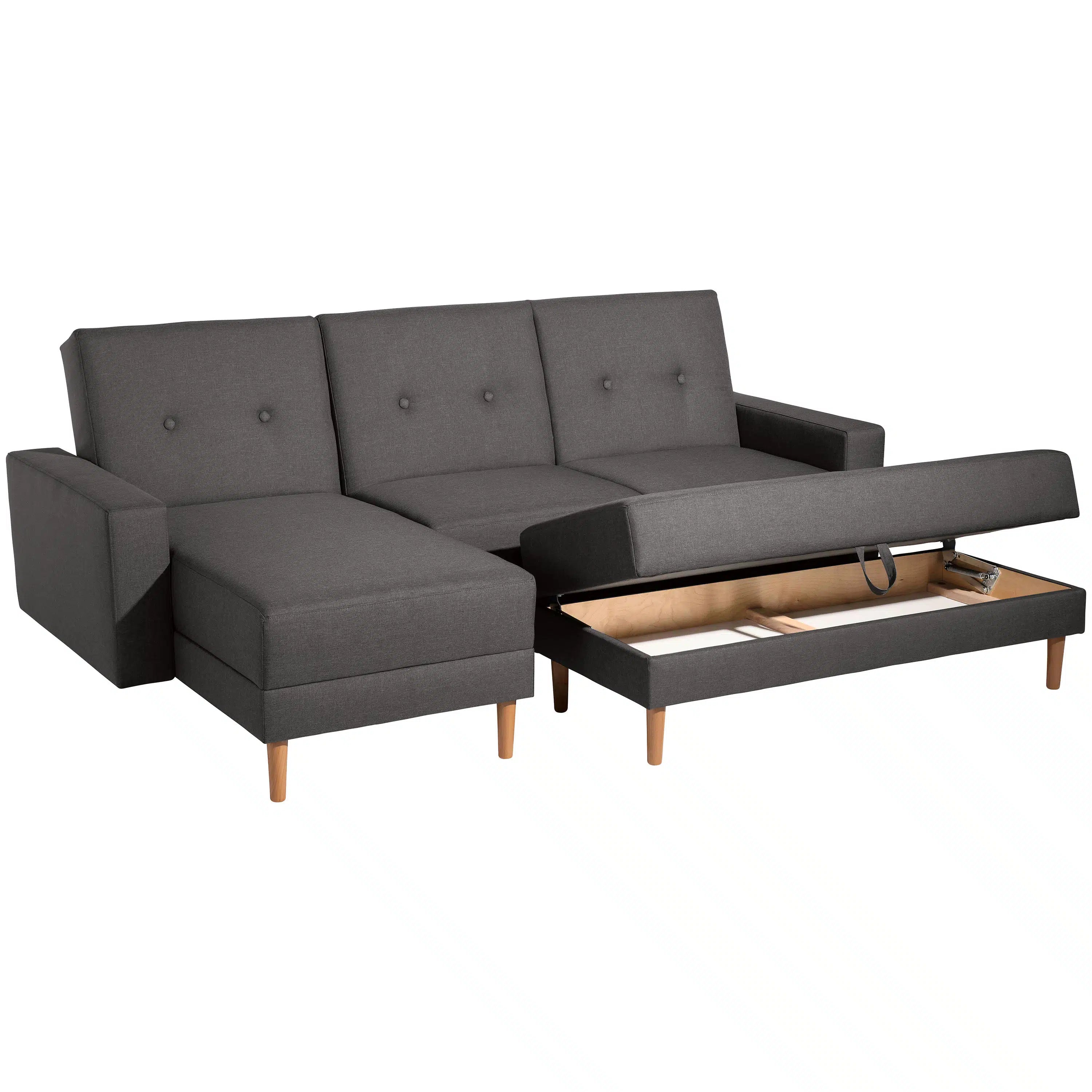 Just Cool - Funktionssofa mit Hocker