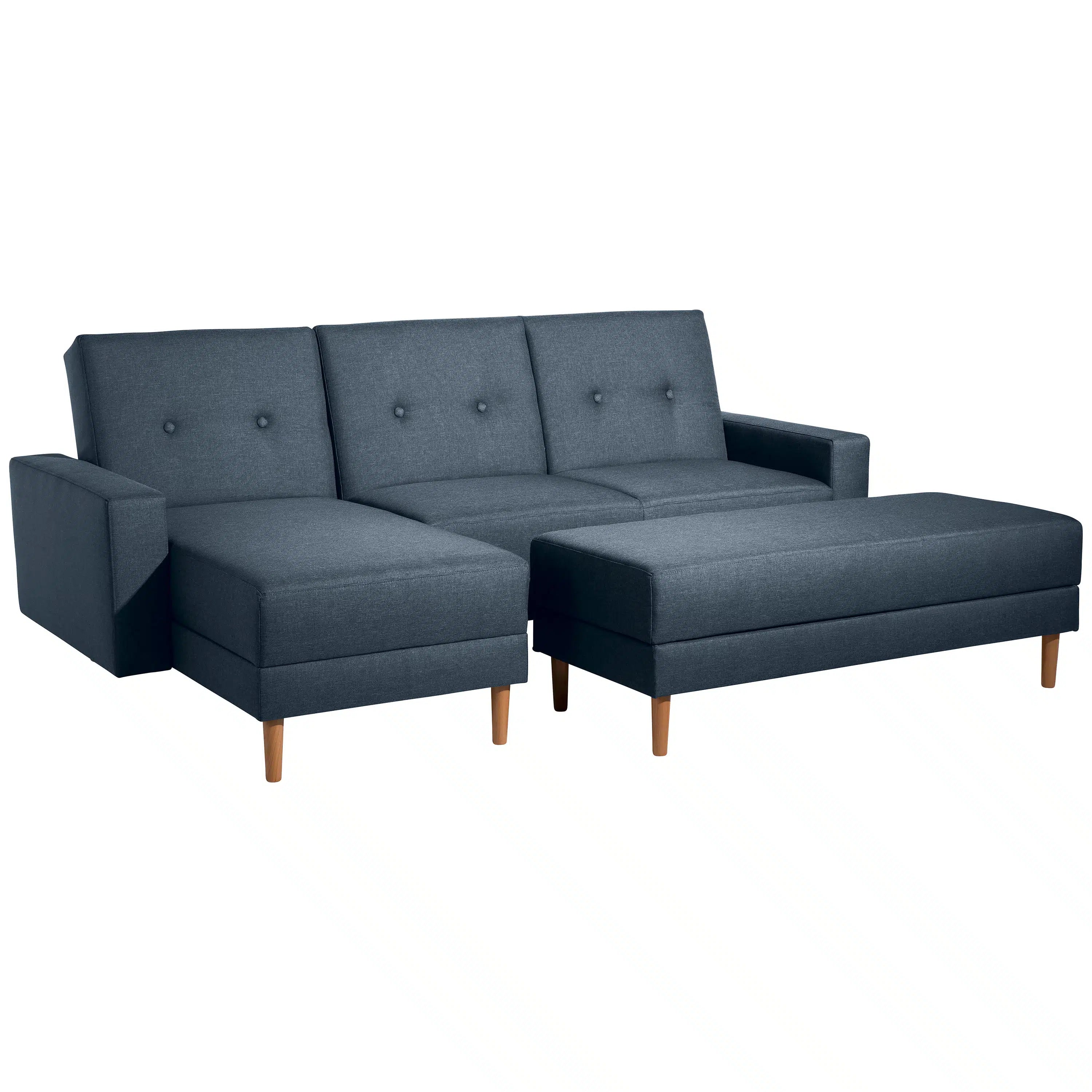 Just Cool - Funktionssofa mit Hocker