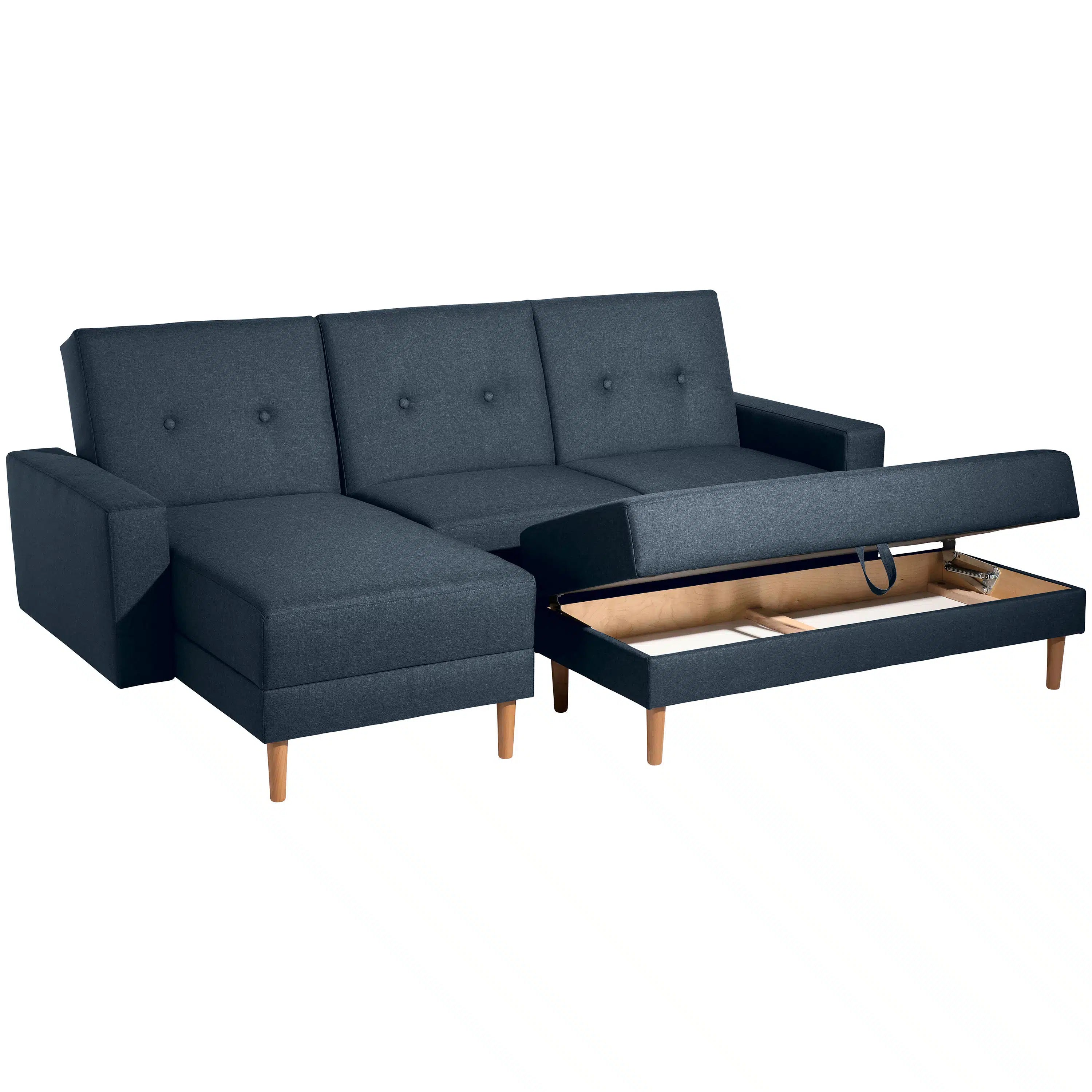 Just Cool - Funktionssofa mit Hocker