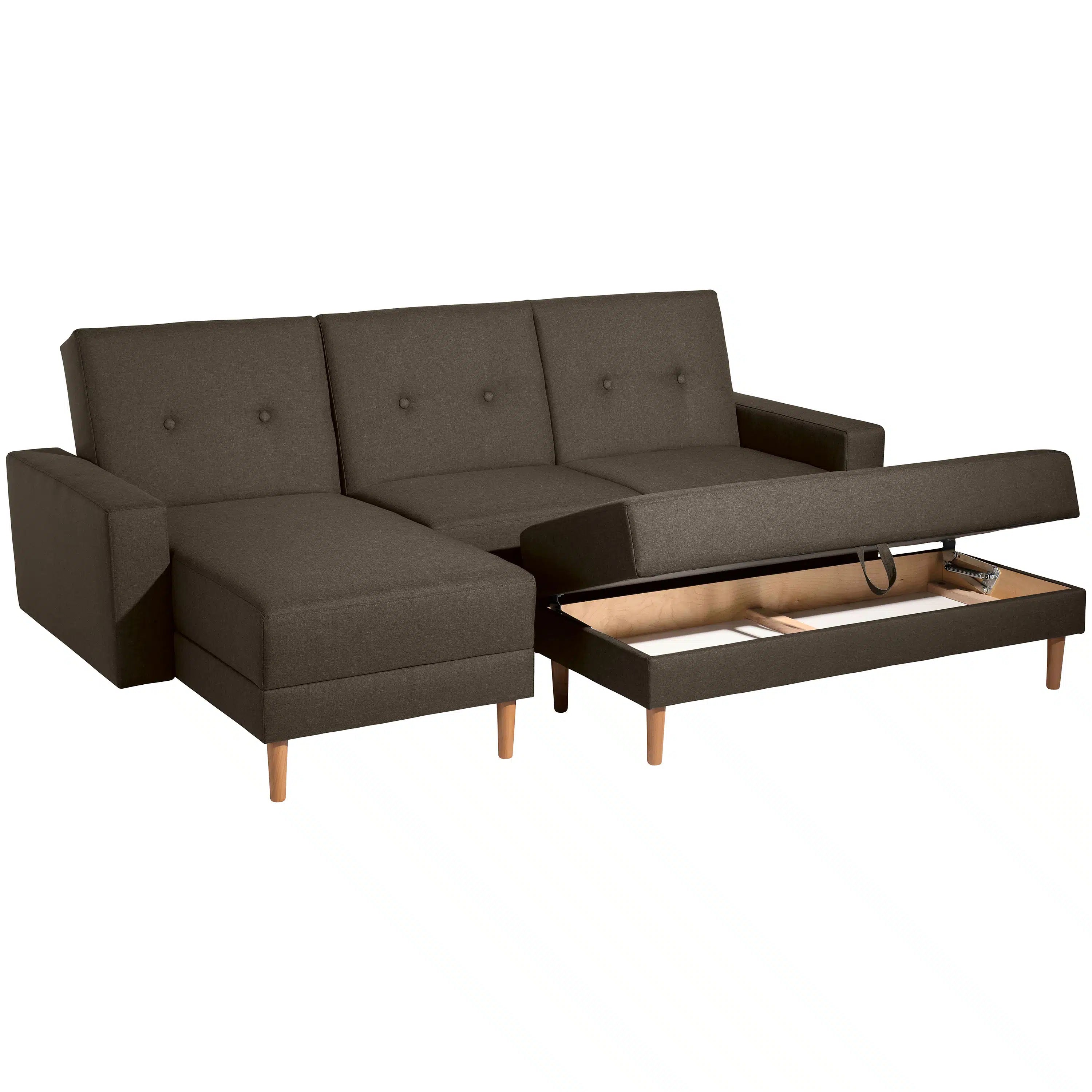 Just Cool - Funktionssofa mit Hocker