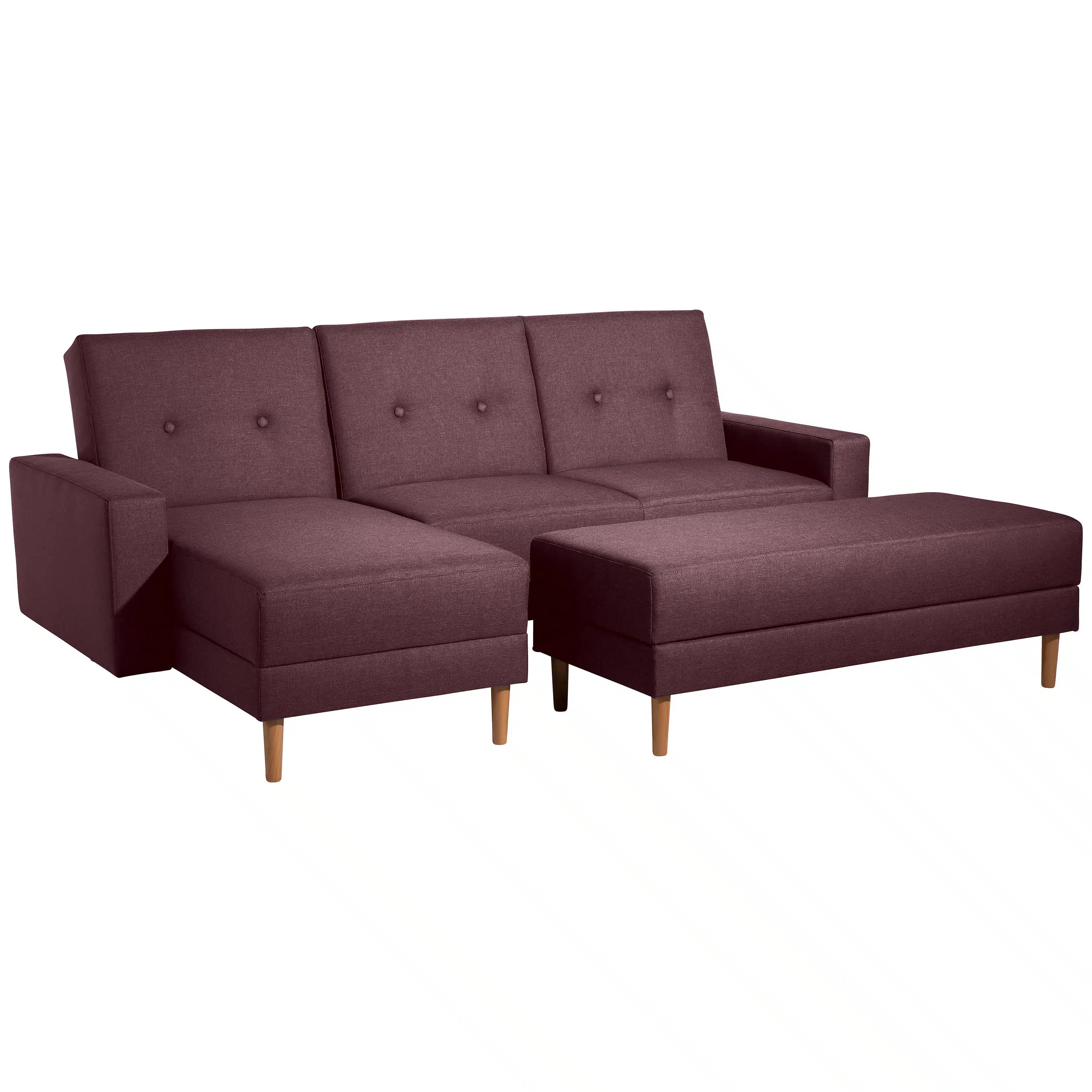 Just Cool - Funktionssofa mit Hocker