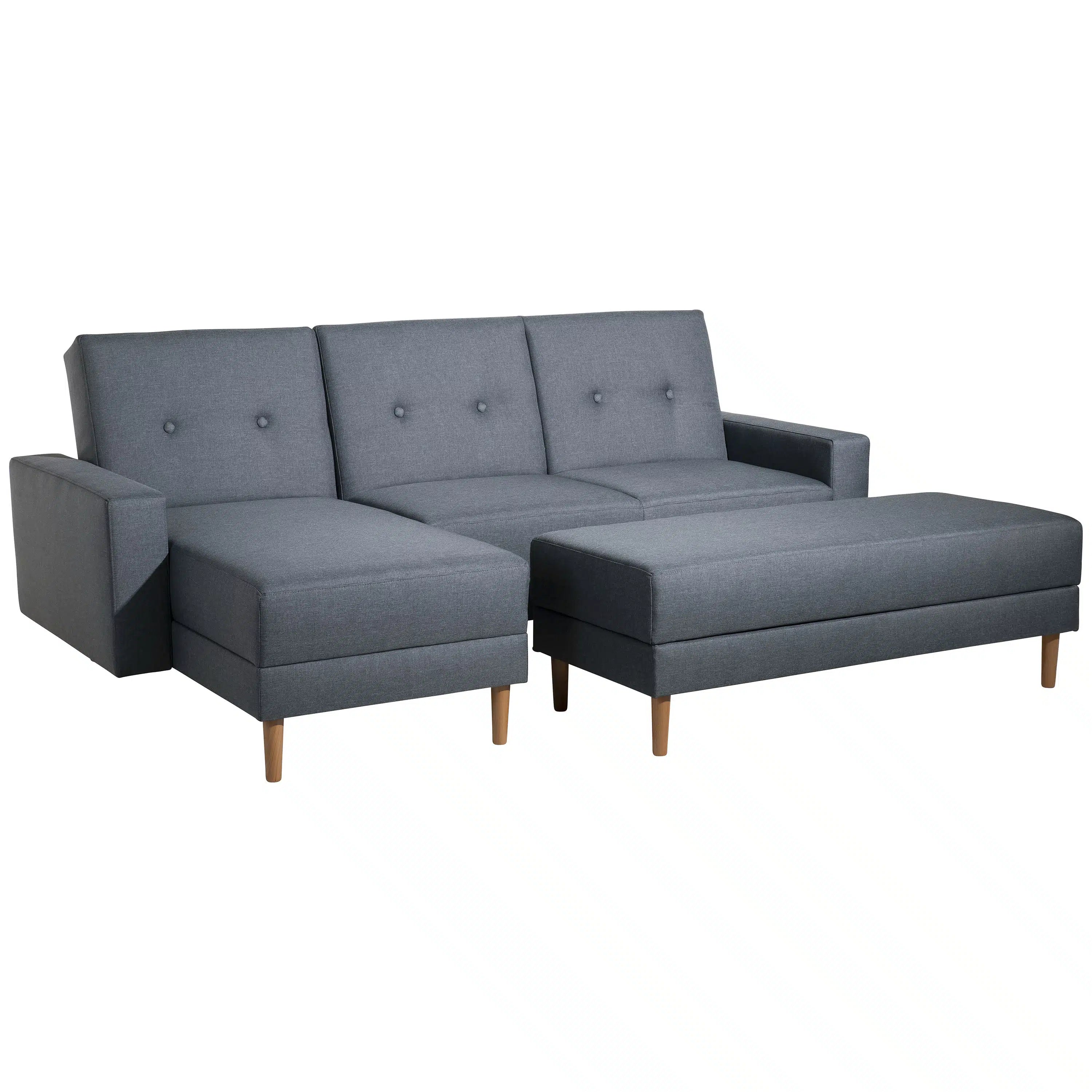 Just Cool - Funktionssofa mit Hocker