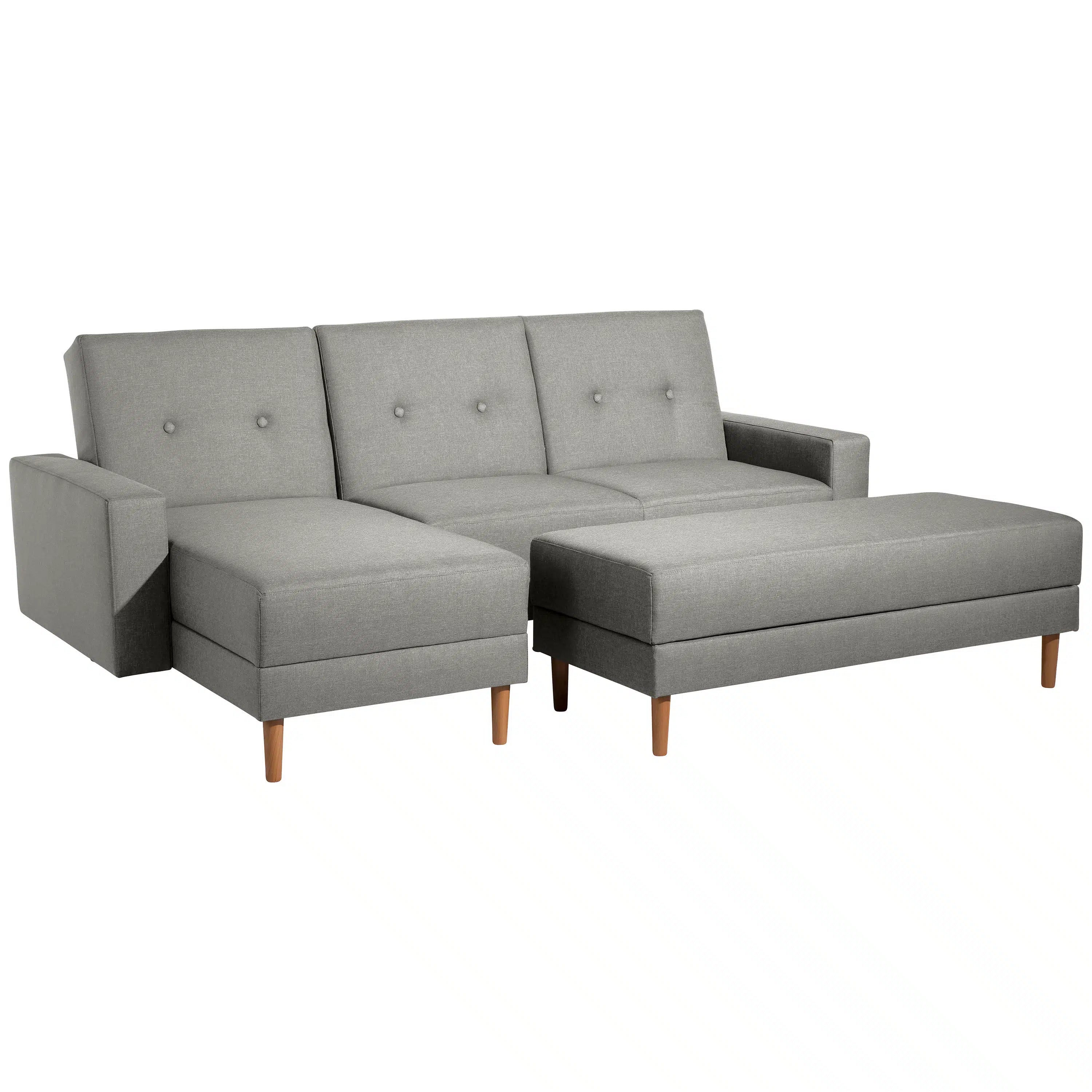 Just Cool - Funktionssofa mit Hocker