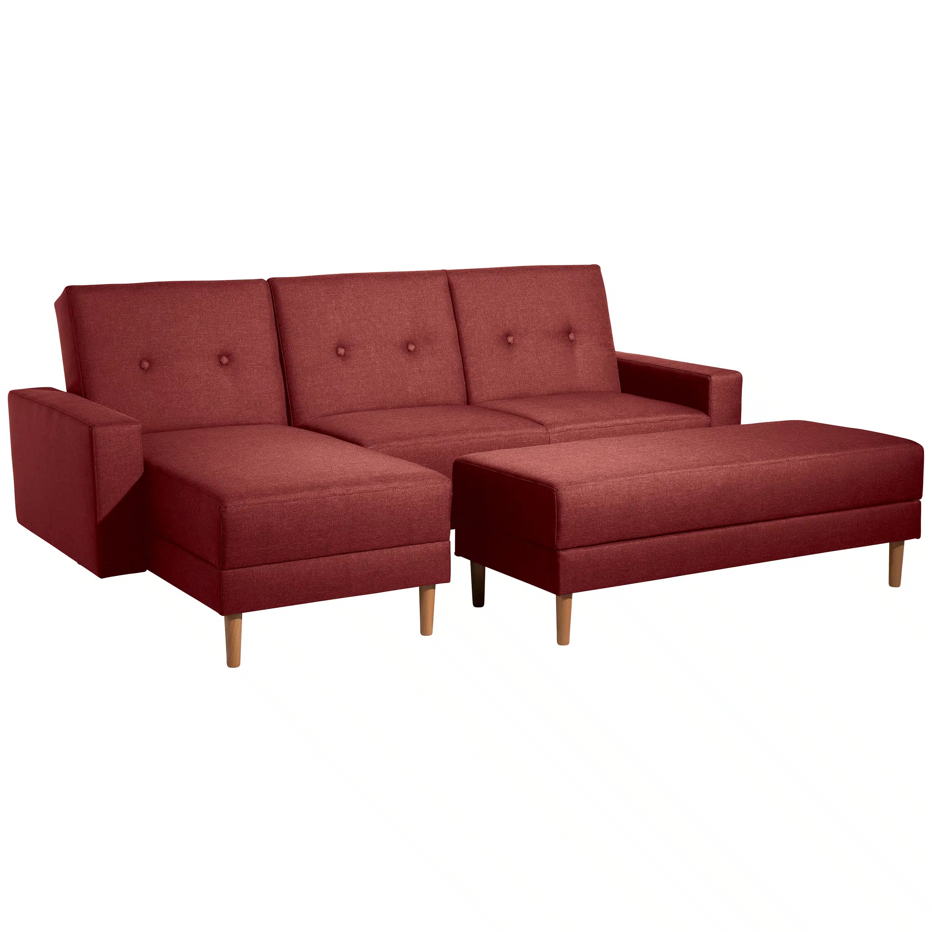 Just Cool - Funktionssofa mit Hocker
