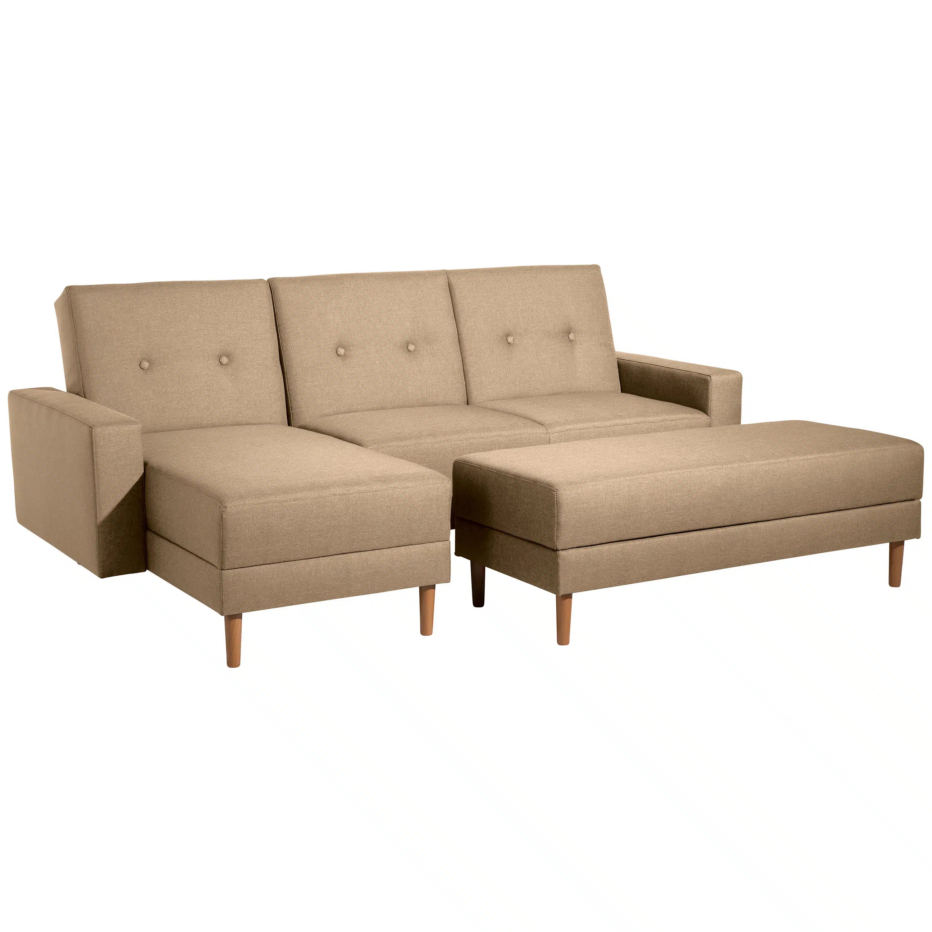 Just Cool - Funktionssofa mit Hocker