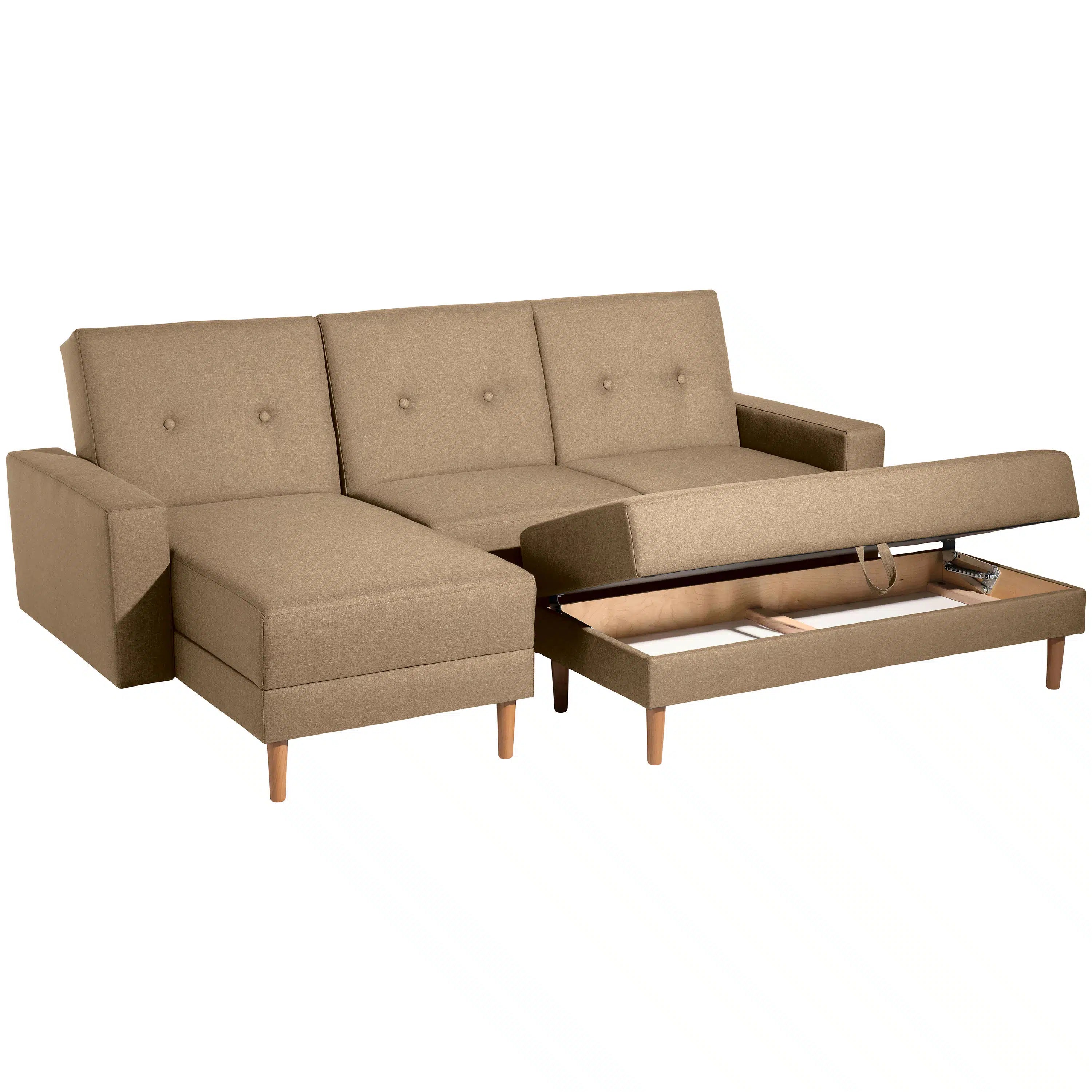 Just Cool - Funktionssofa mit Hocker