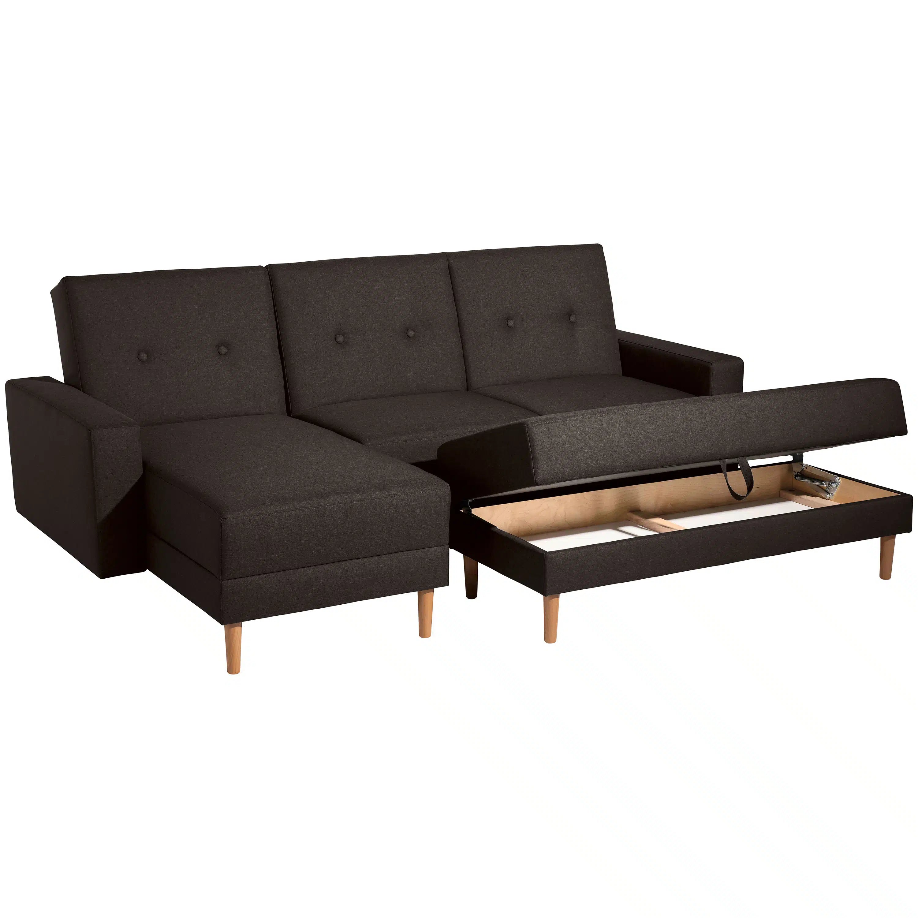 Just Cool - Funktionssofa mit Hocker