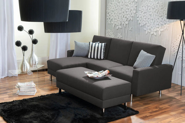 Just Fashion - Funktionssofa mit Hocker