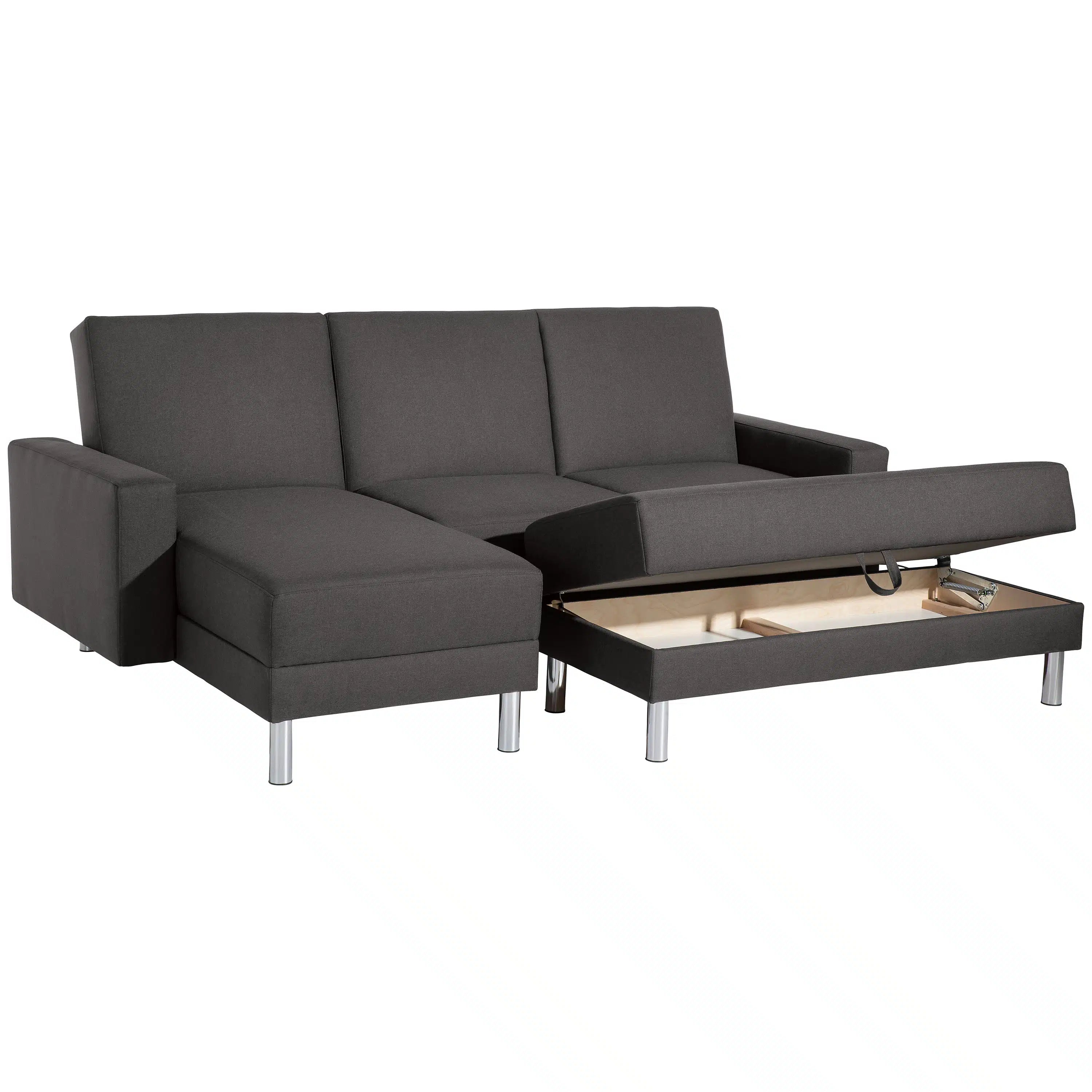 Just Fashion - Funktionssofa mit Hocker