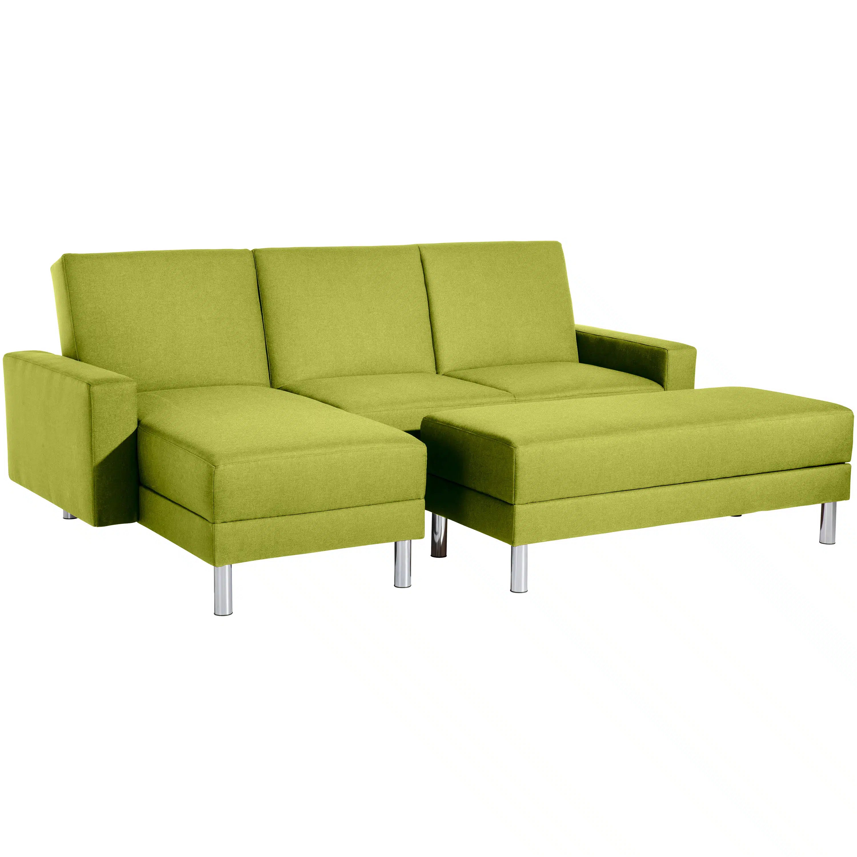 Just Fashion - Funktionssofa mit Hocker