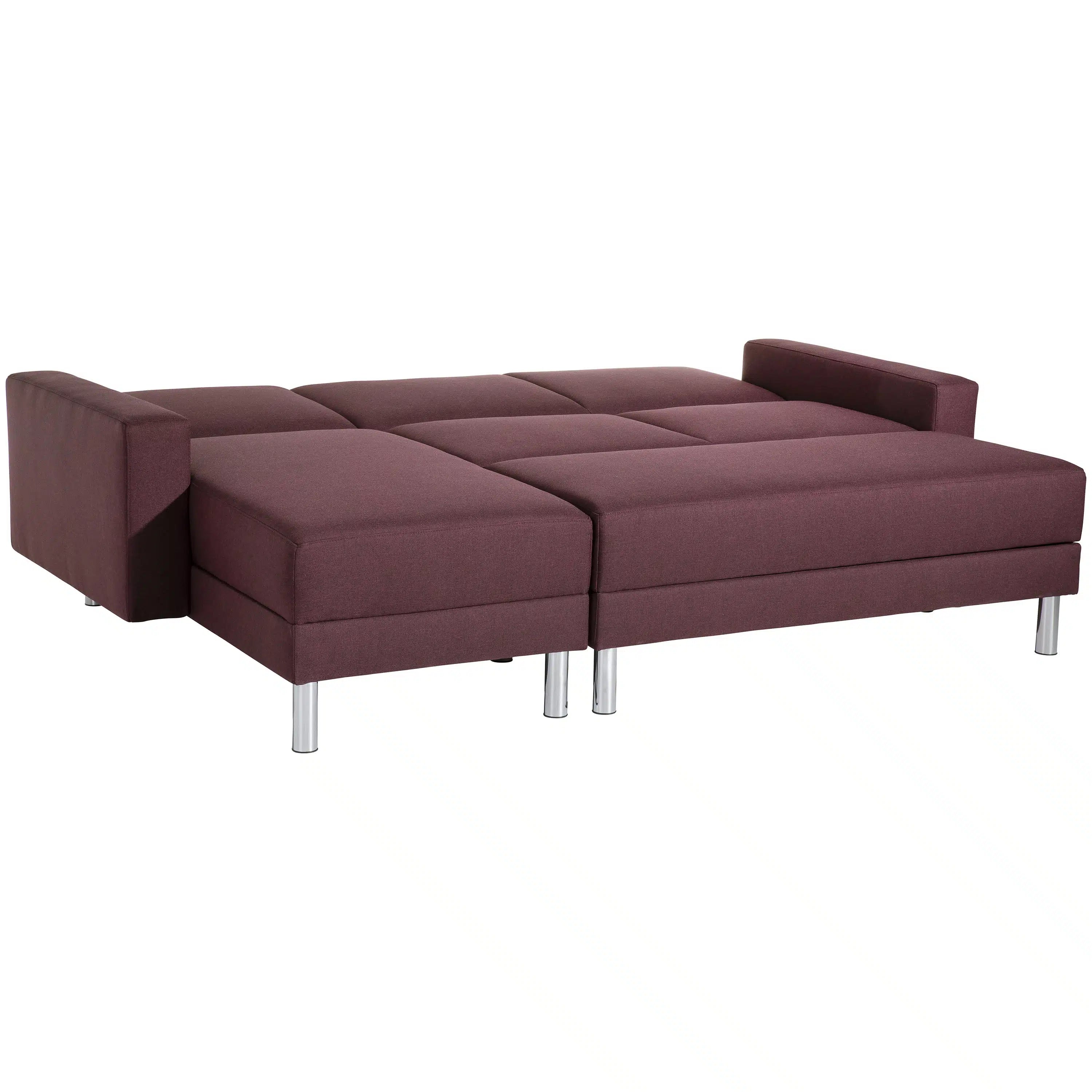 Just Fashion - Funktionssofa mit Hocker