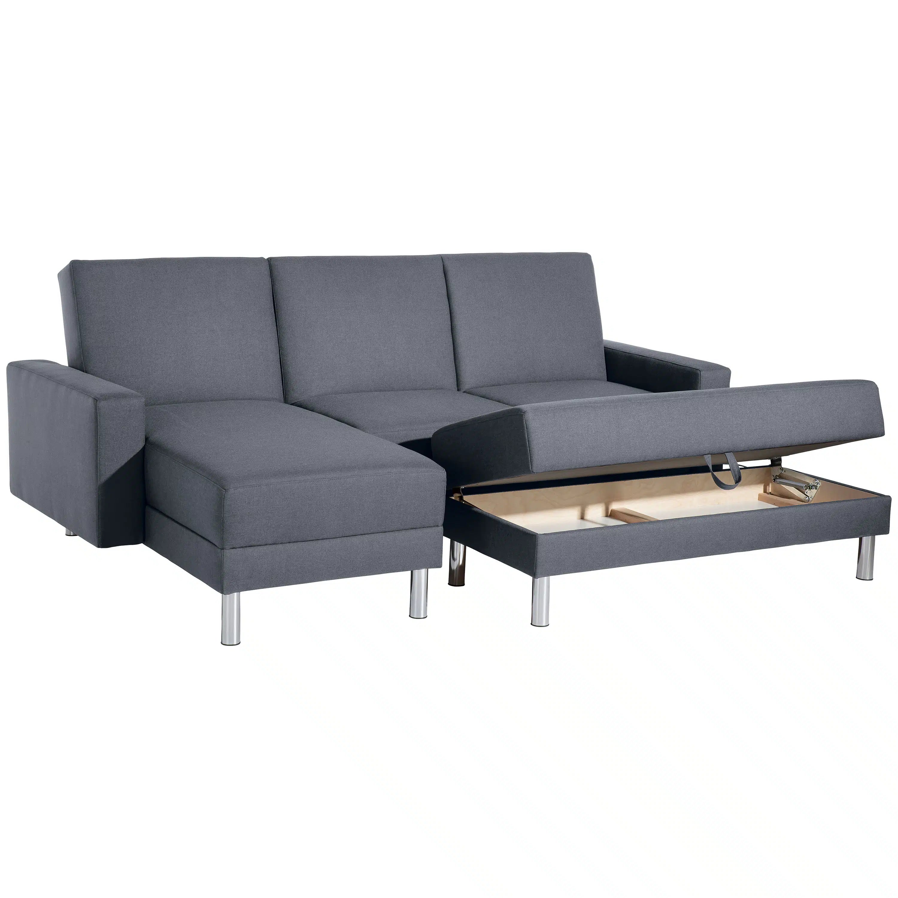 Just Fashion - Funktionssofa mit Hocker