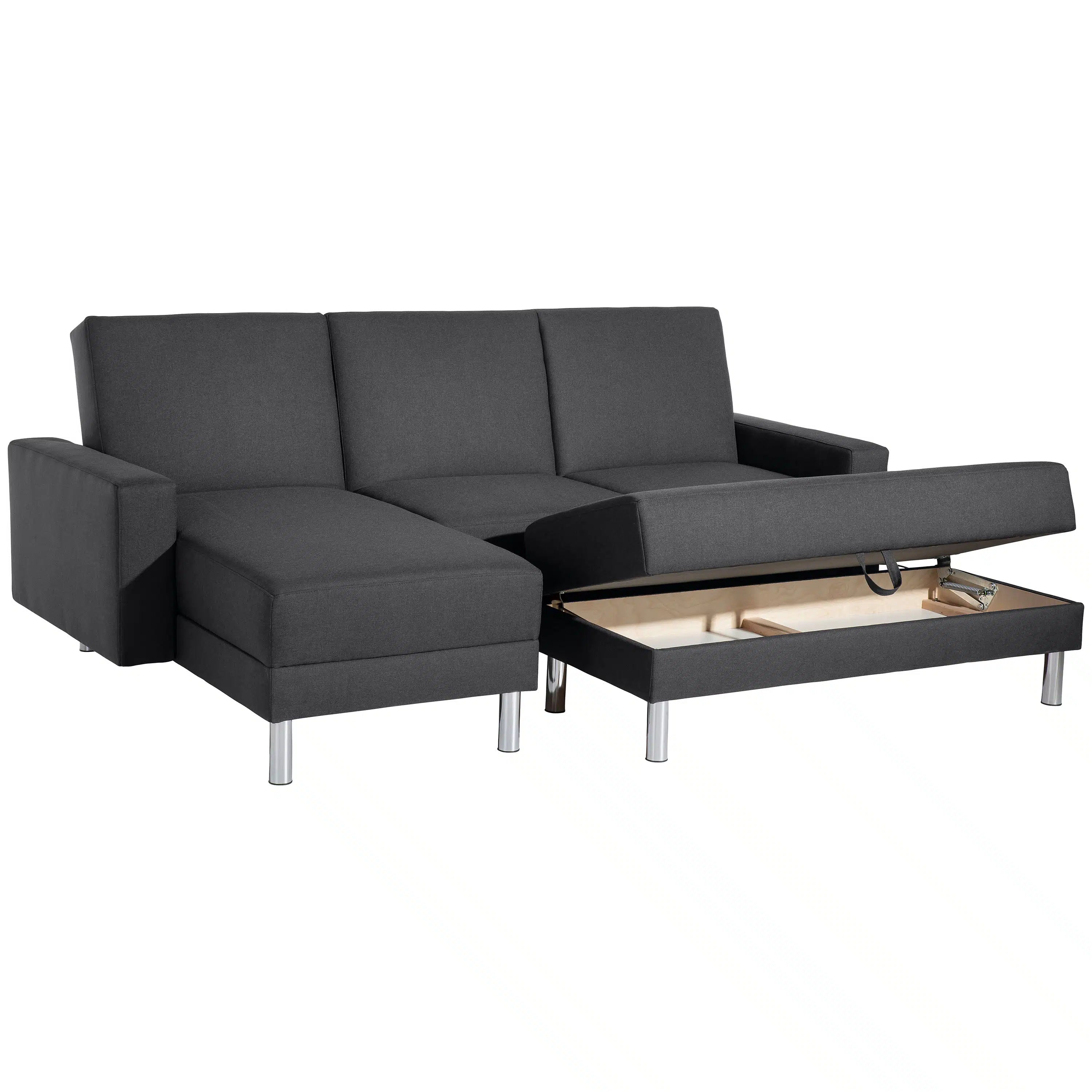 Just Fashion - Funktionssofa mit Hocker