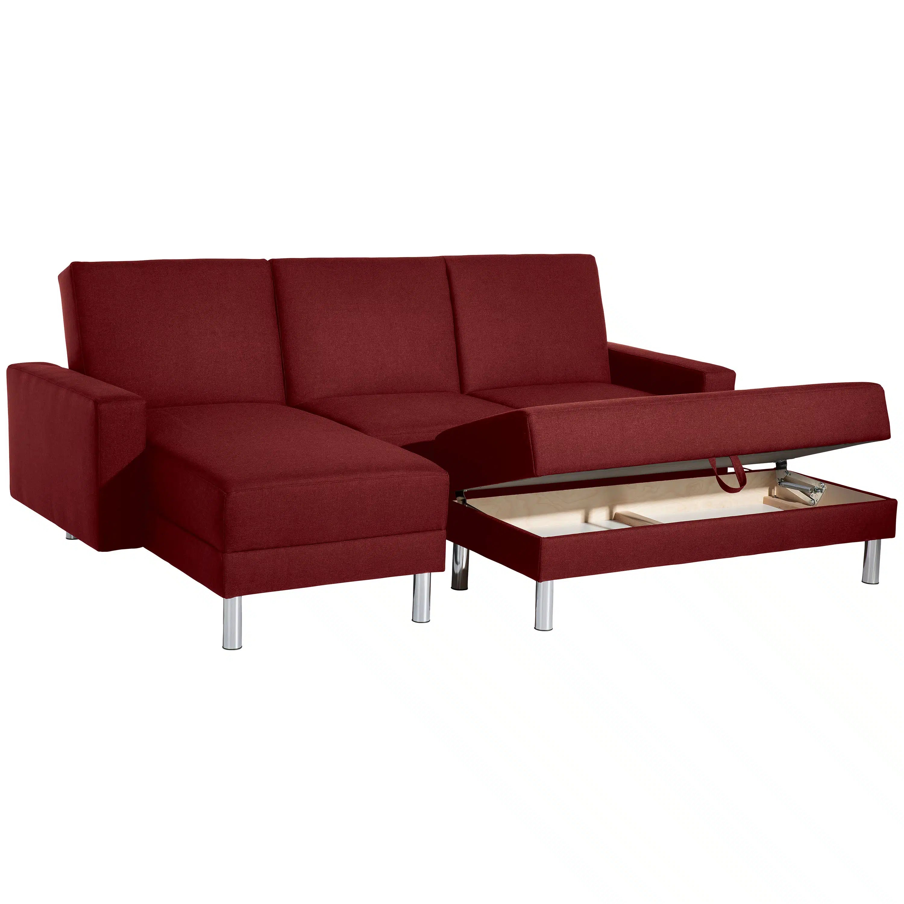 Just Fashion - Funktionssofa mit Hocker