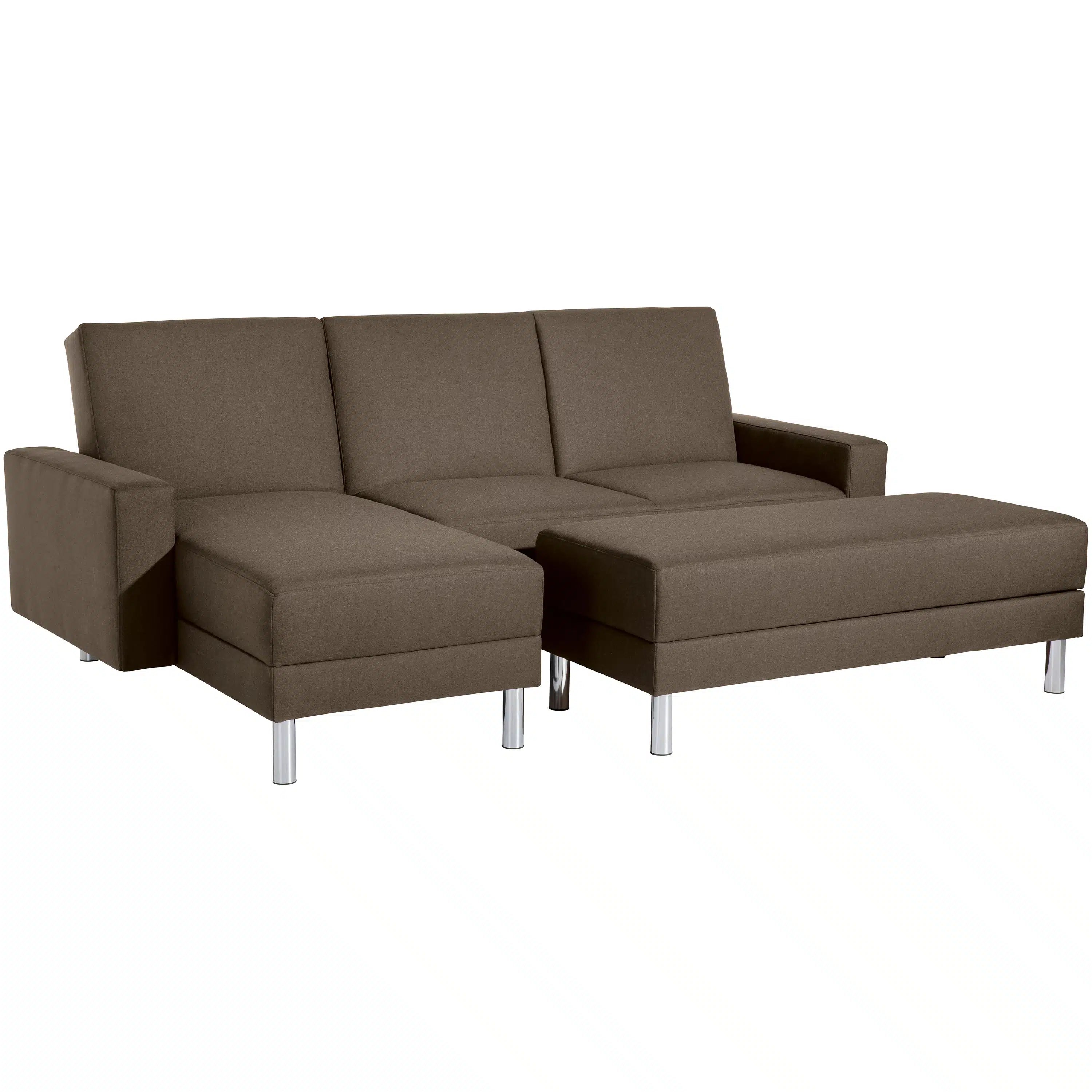 Just Fashion - Funktionssofa mit Hocker