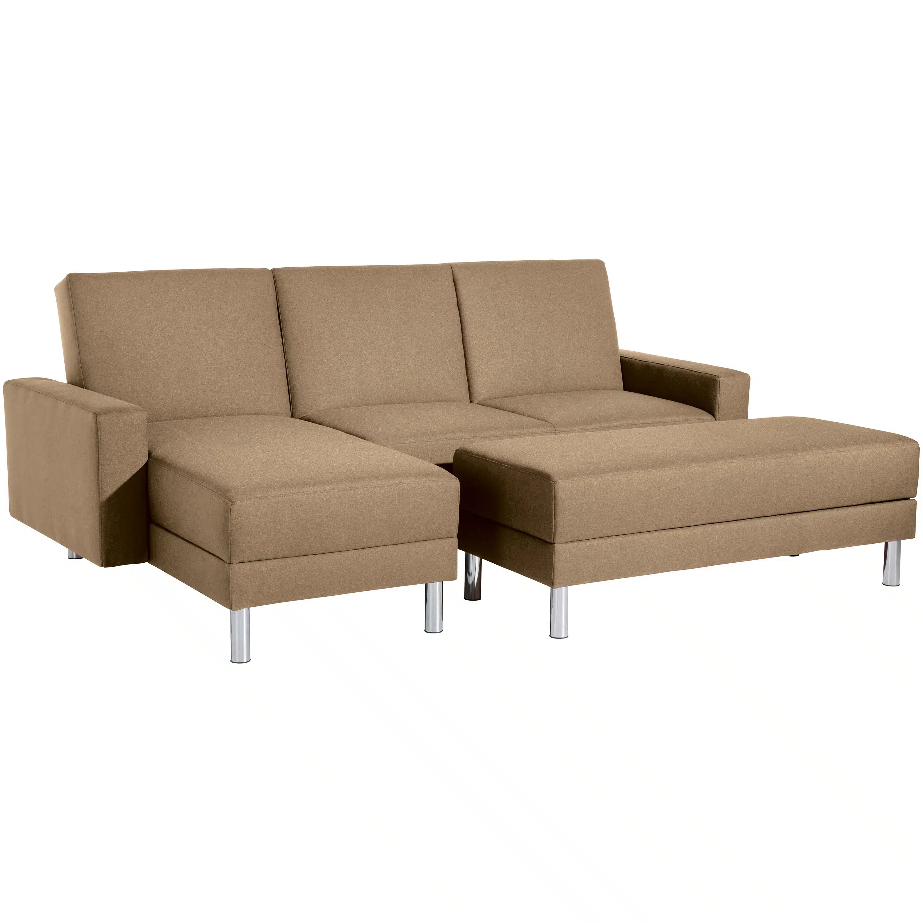 Just Fashion - Funktionssofa mit Hocker