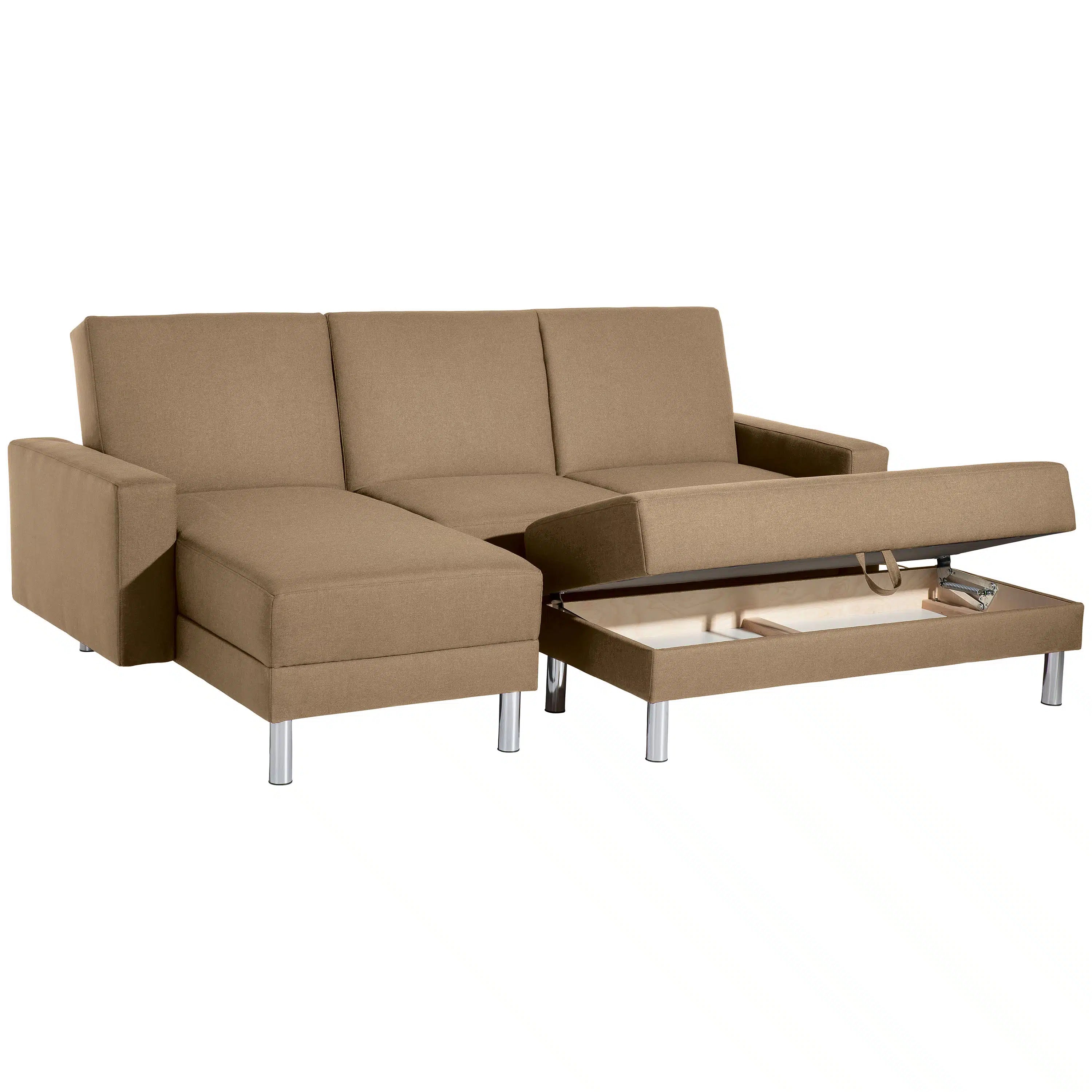 Just Fashion - Funktionssofa mit Hocker