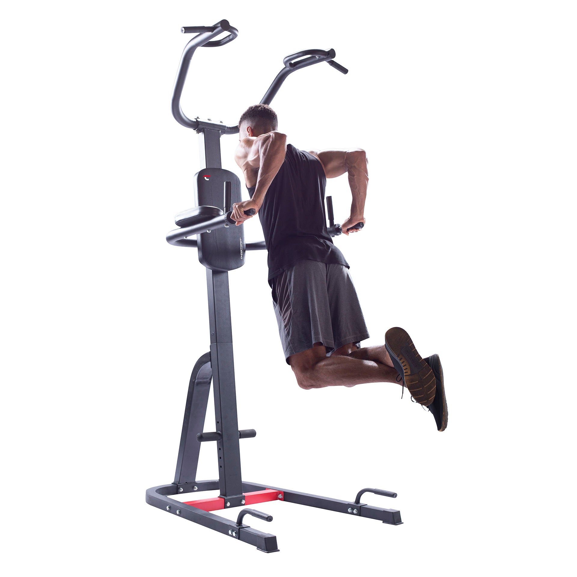 christopeit sport fitness multifunktionsturm dip klimmzugstange - vielseitiges Kraft und Ausdauer training