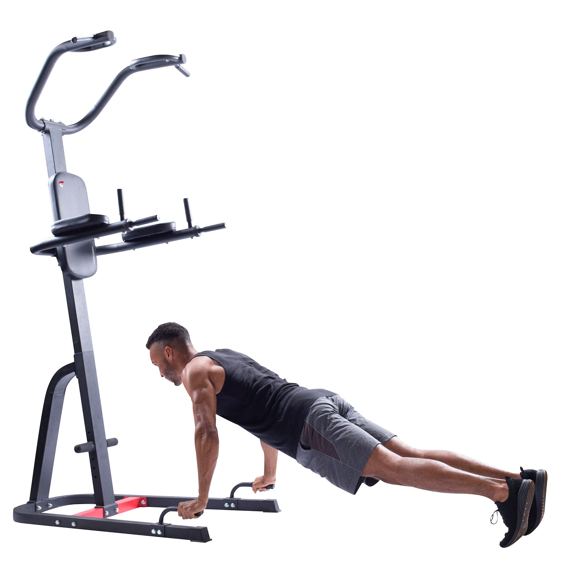 christopeit sport fitness multifunktionsturm dip klimmzugstange - vielseitiges Kraft und Ausdauer training