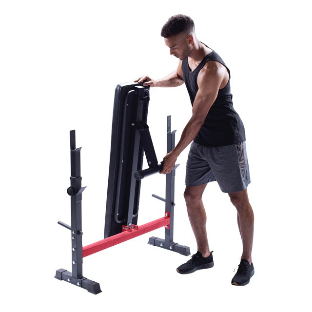 die hantelbank ist der optimale Begleiter für viele Kraftsportübungen - christopeit kraftraining