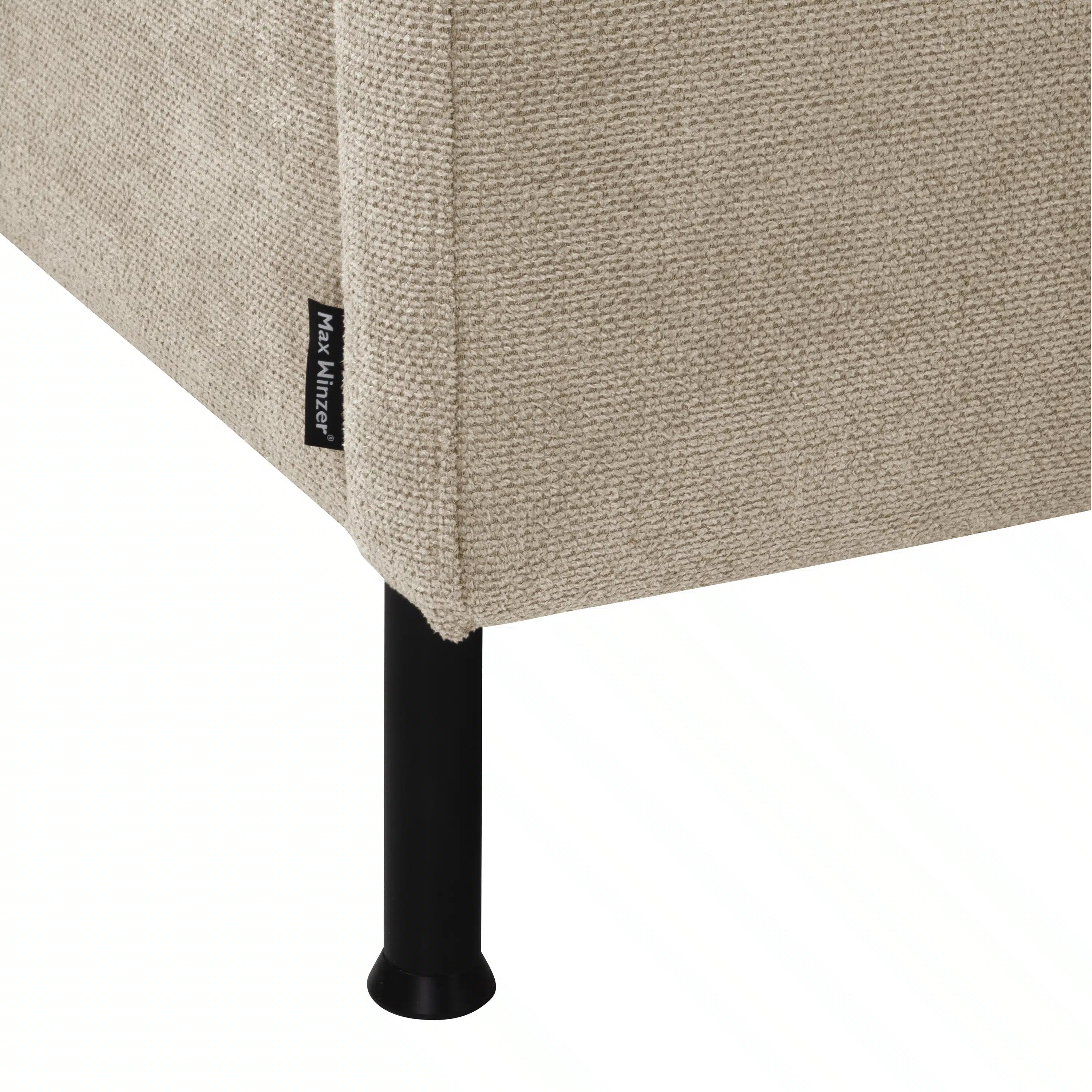 Nathan - Sofa 2,5-Sitzer mit Longchair - Sessel