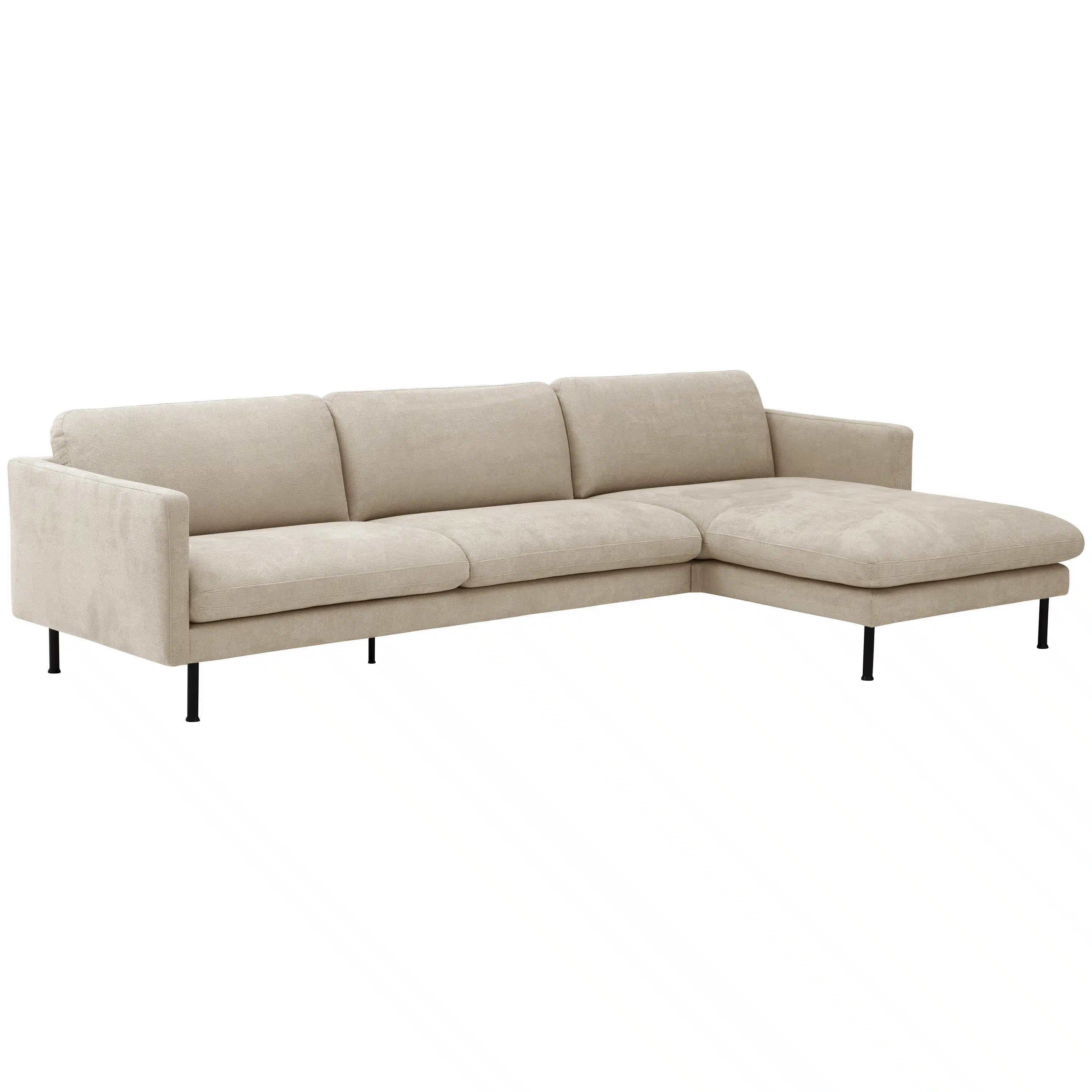 Nathan - Sofa 2,5-Sitzer mit Longchair - Sessel