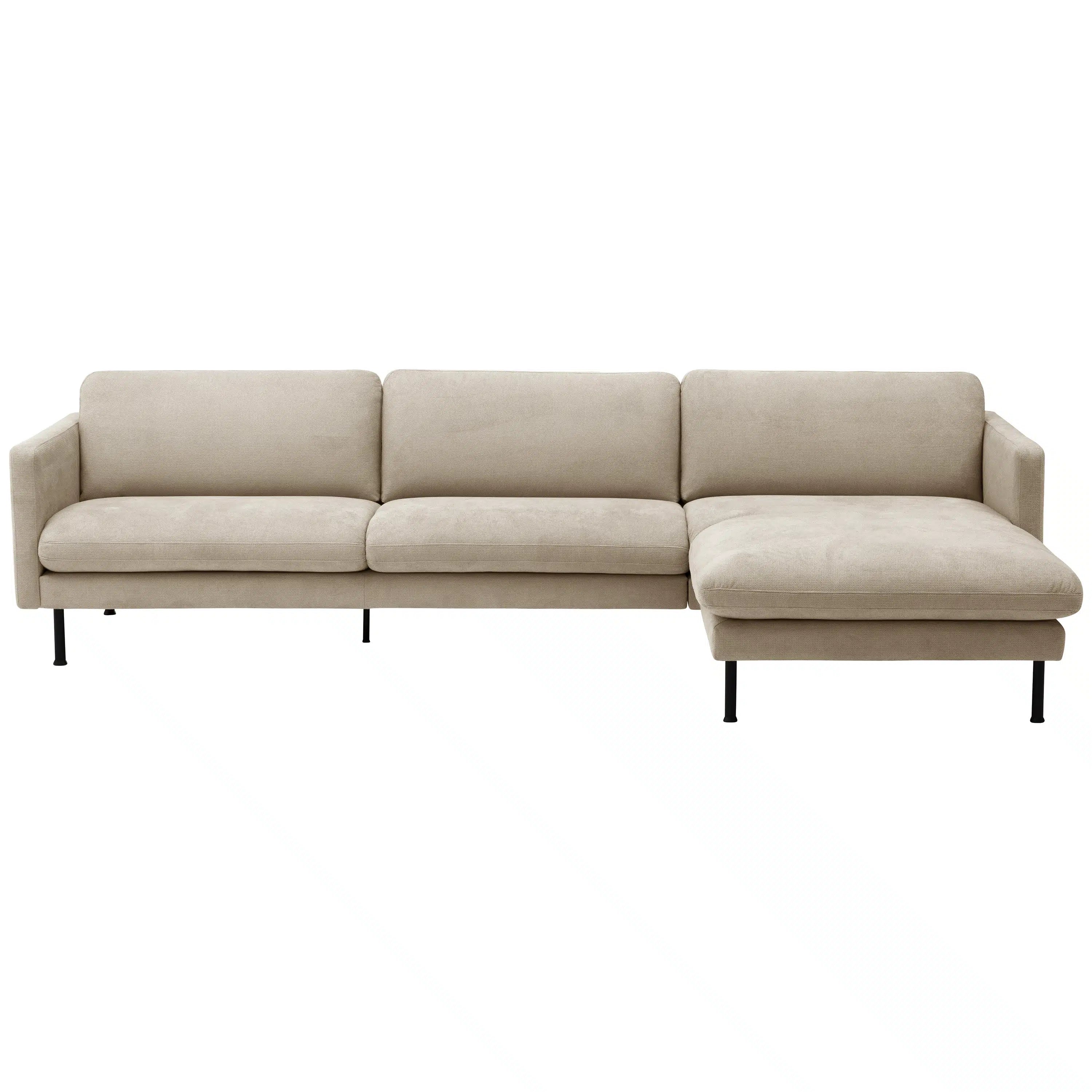 Nathan - Sofa 2,5-Sitzer mit Longchair - Sessel