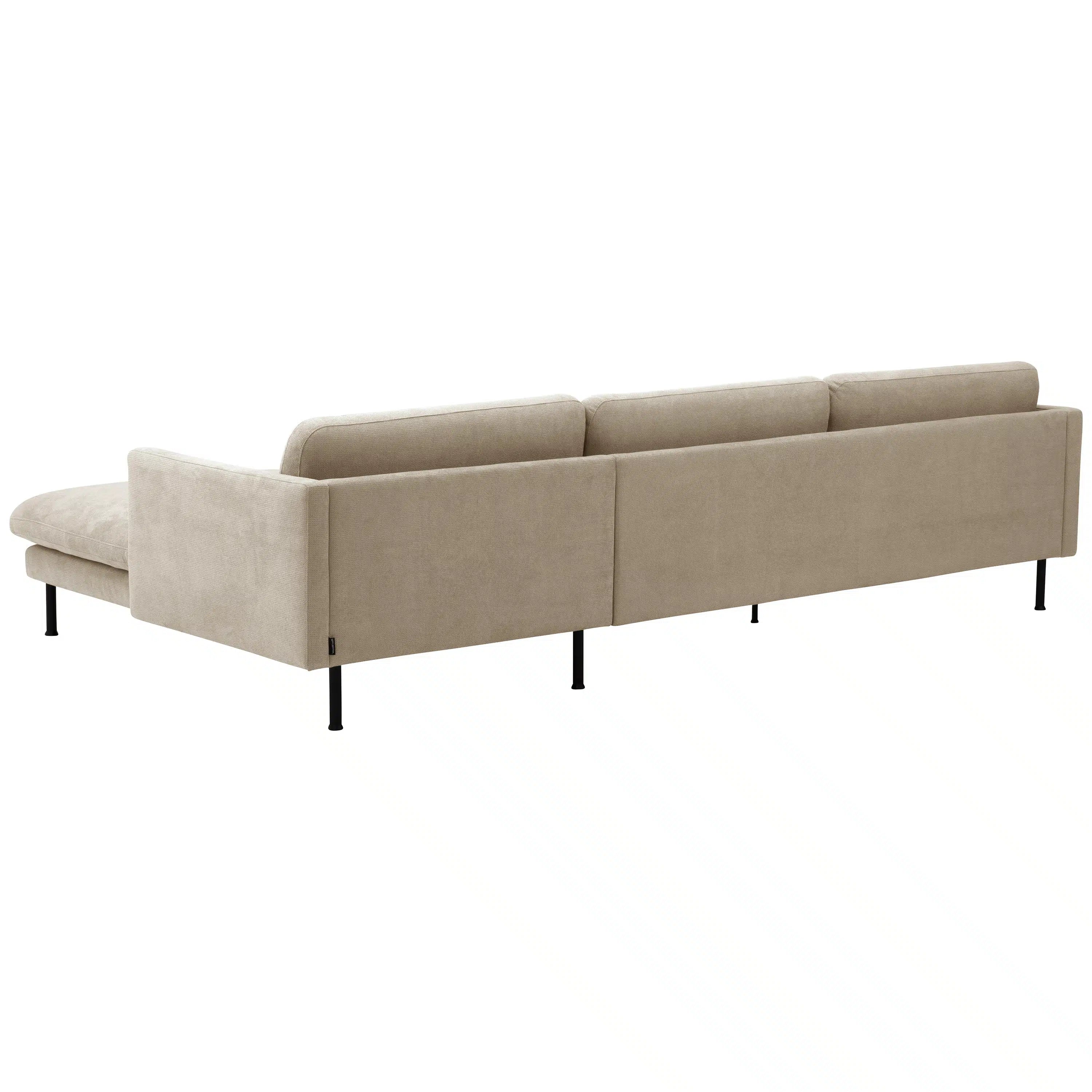 Nathan - Sofa 2,5-Sitzer mit Longchair - Sessel