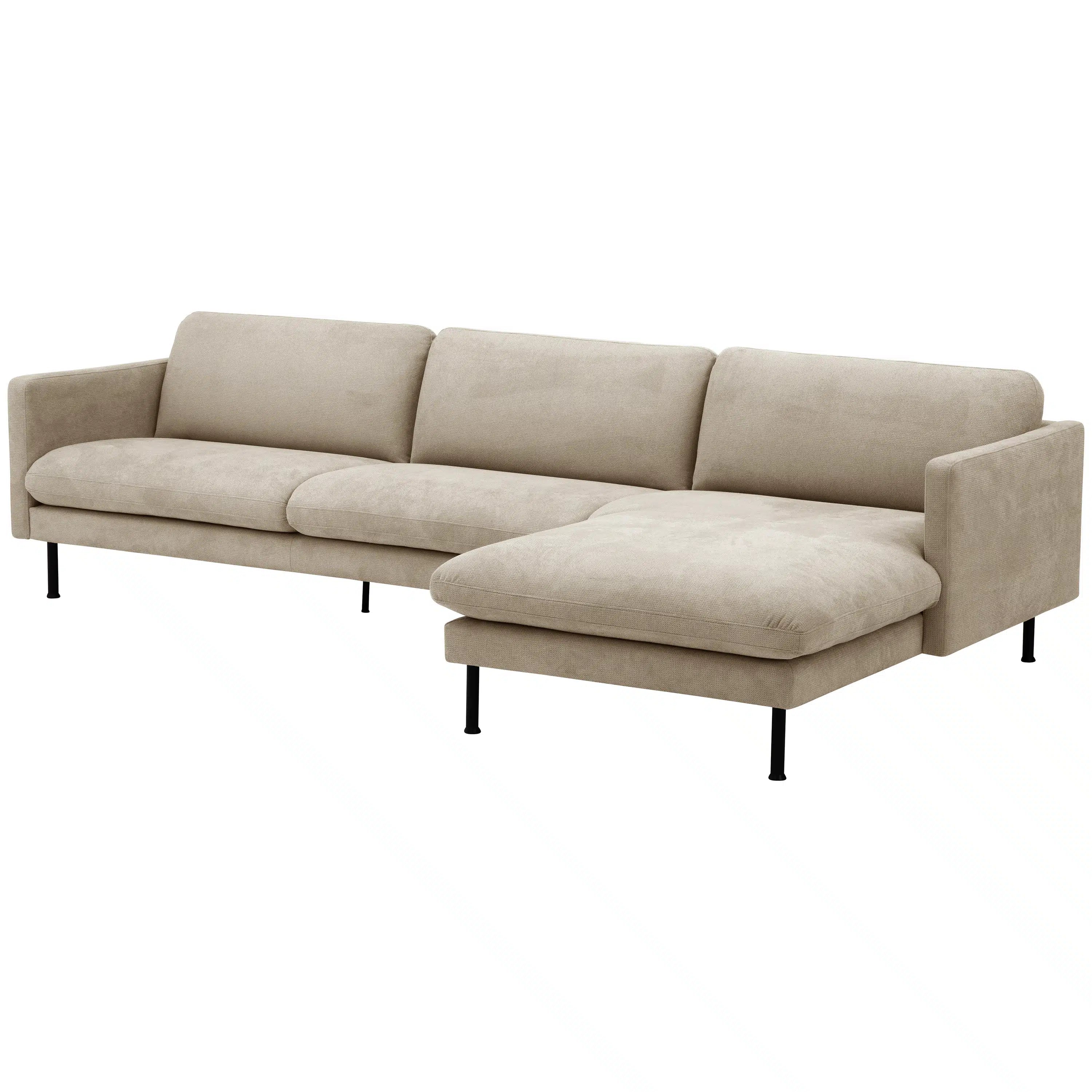 Nathan - Sofa 2,5-Sitzer mit Longchair - Sessel