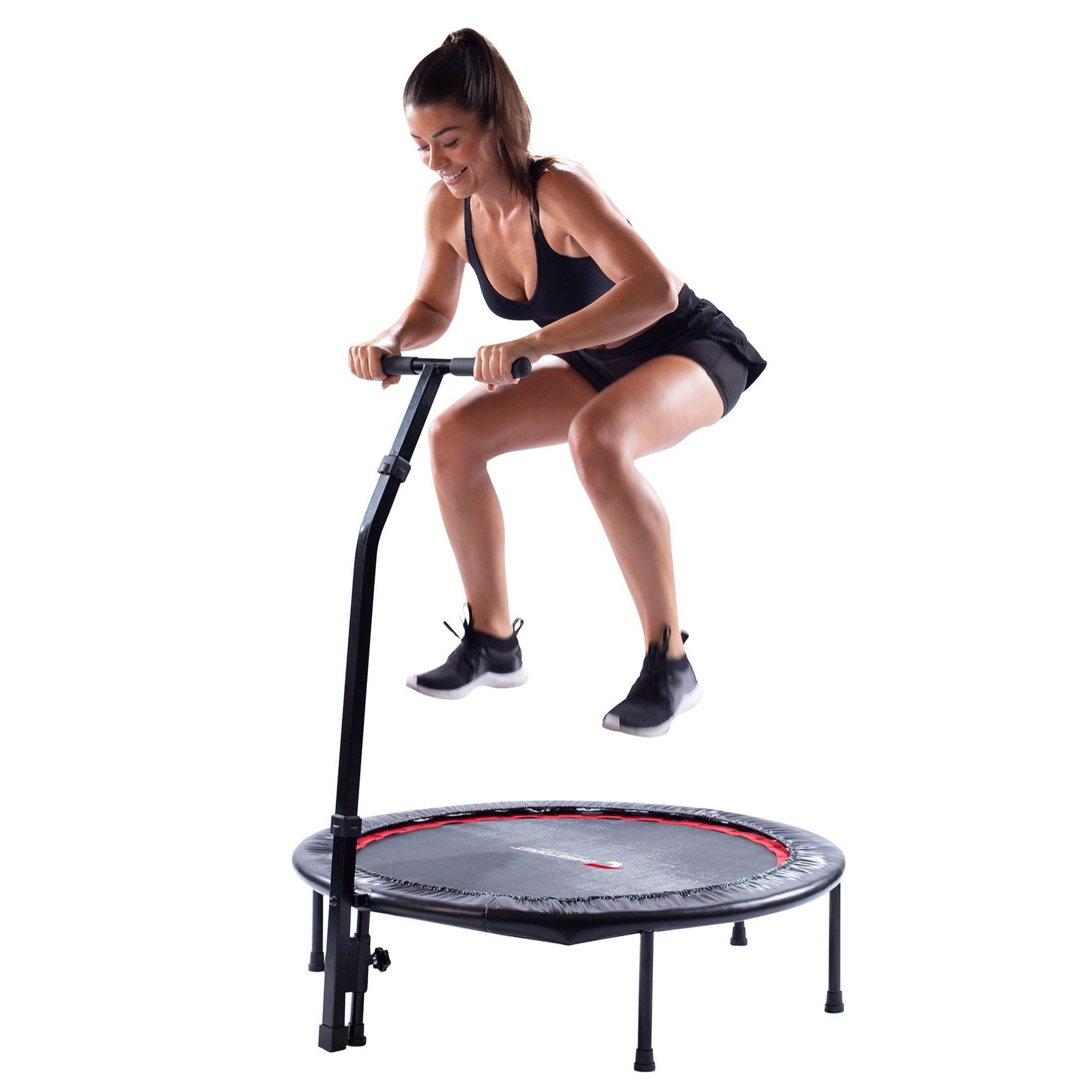 Trampolin T 400 mit Haltestange und Bungee Cord