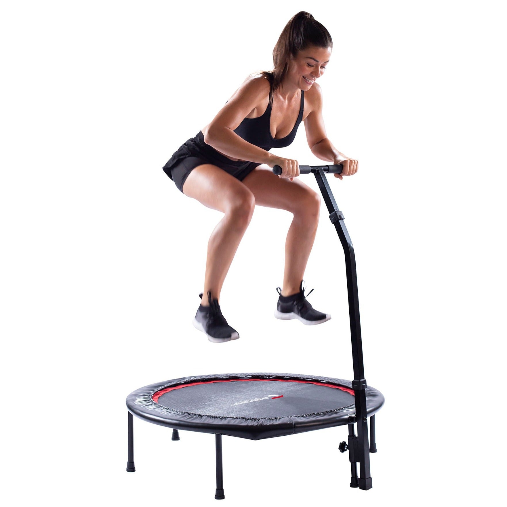 Trampolin T 400 mit Haltestange und Bungee Cord