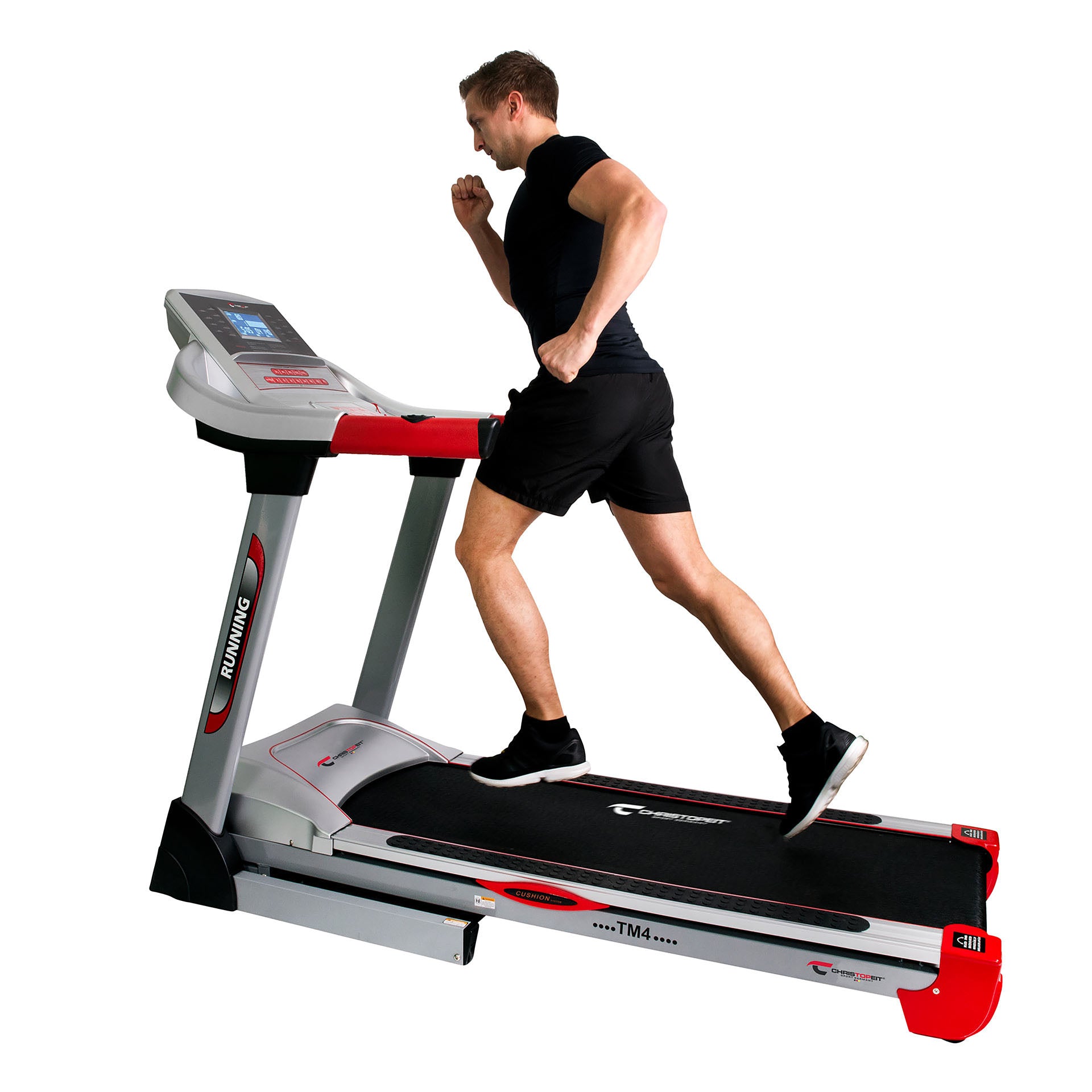  christopeit sport laufband ist das beste fitnessgerät zum abnehmen, effektives lauftraining für zuhause auch bei schlechtem wetter joggen -  verbessern sie ihre ausdauer und kondition 