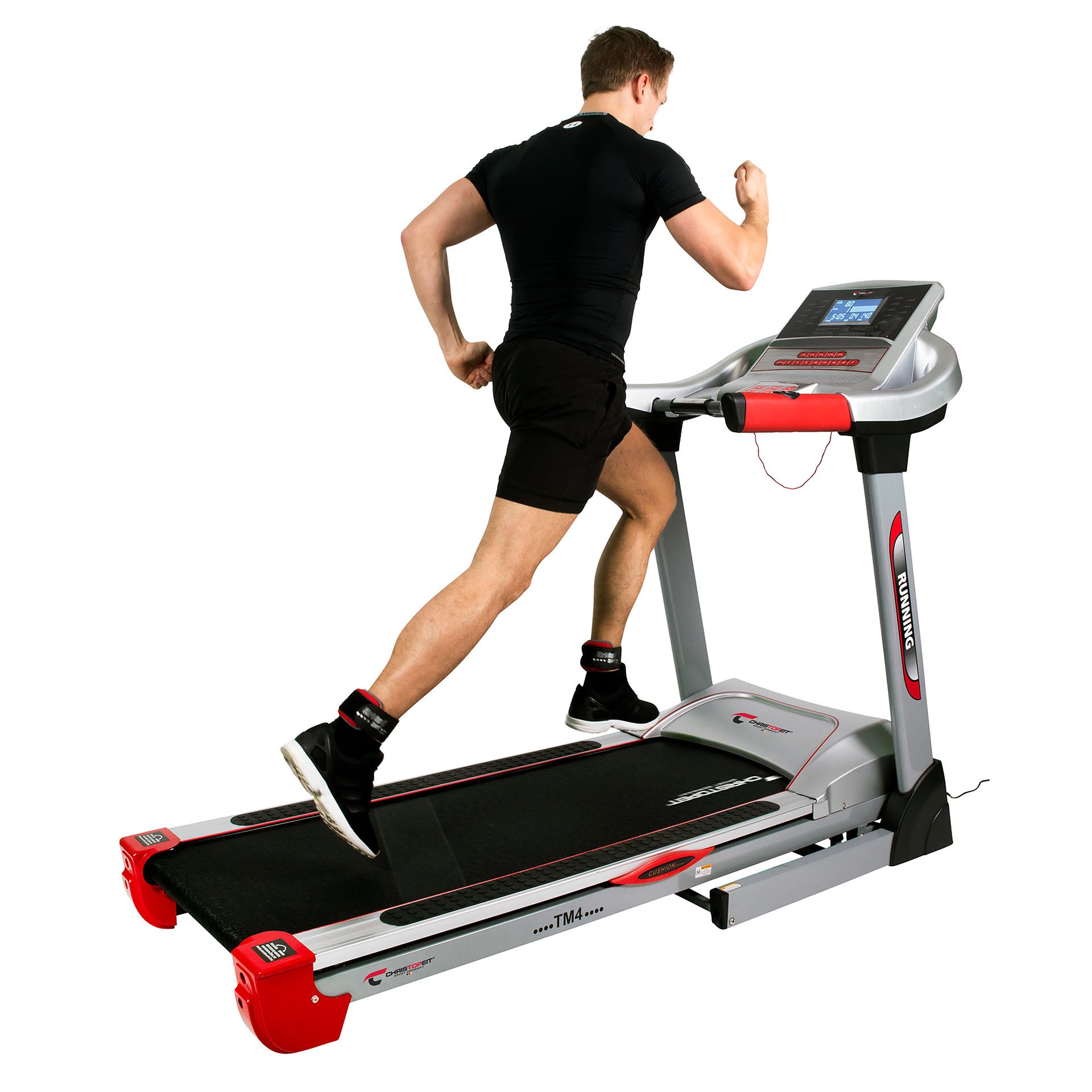  christopeit sport laufband ist das beste fitnessgerät zum abnehmen, effektives lauftraining für zuhause auch bei schlechtem wetter joggen -  verbessern sie ihre ausdauer und kondition 