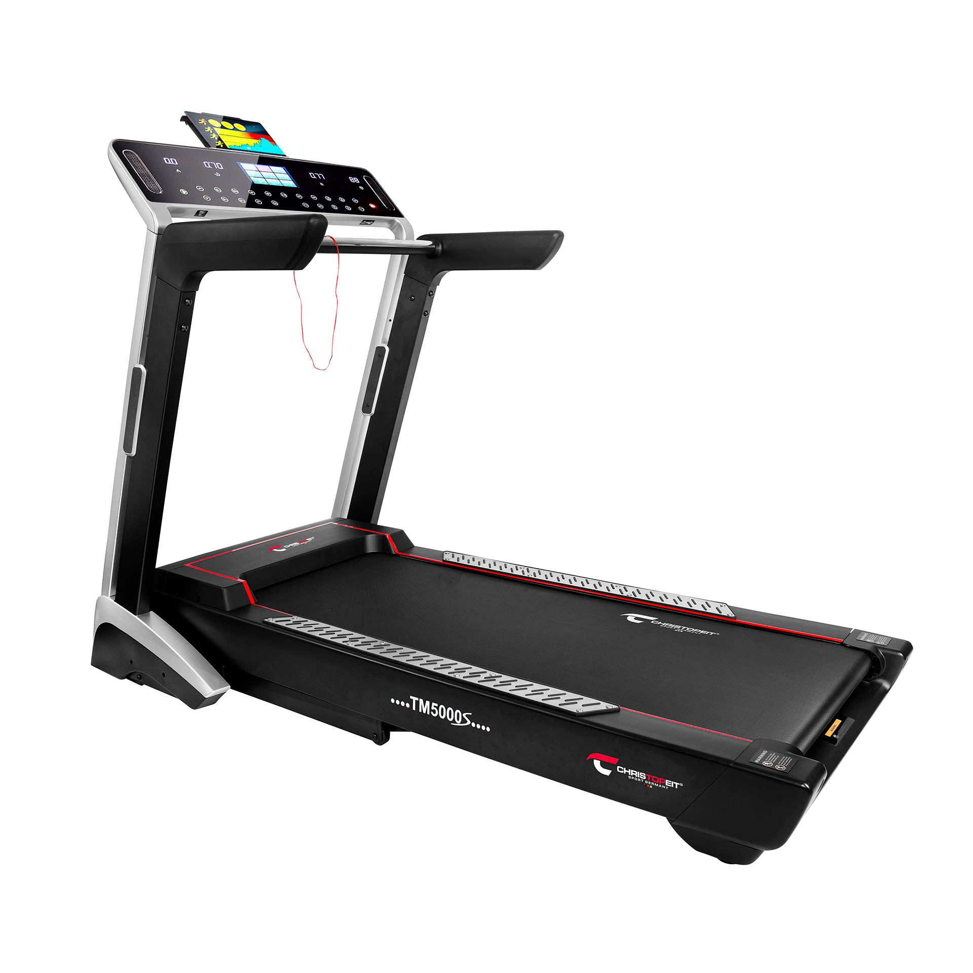  christopeit sport laufband ist das beste fitnessgerät zum abnehmen, effektives lauftraining für zuhause auch bei schlechtem wetter joggen -  verbessern sie ihre ausdauer und kondition 