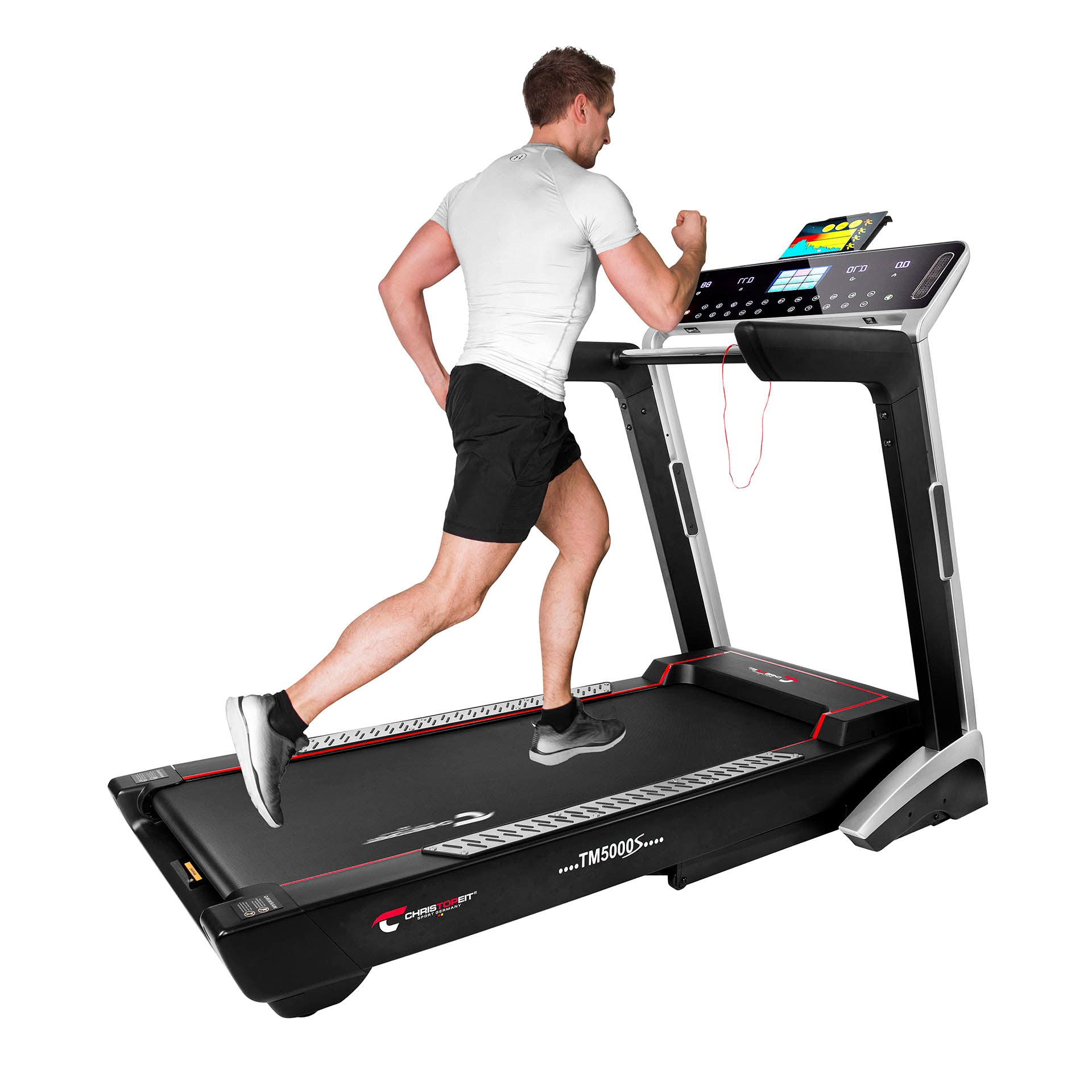  christopeit sport laufband ist das beste fitnessgerät zum abnehmen, effektives lauftraining für zuhause auch bei schlechtem wetter joggen -  verbessern sie ihre ausdauer und kondition 