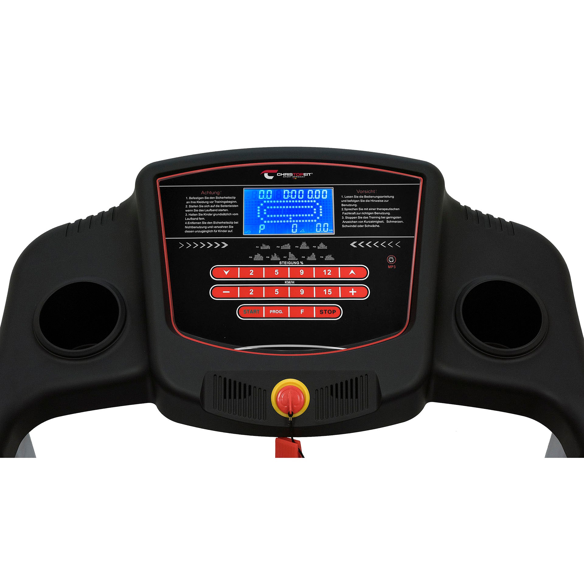  christopeit sport laufband ist das beste fitnessgerät zum abnehmen, effektives lauftraining für zuhause auch bei schlechtem wetter joggen -  verbessern sie ihre ausdauer und kondition 