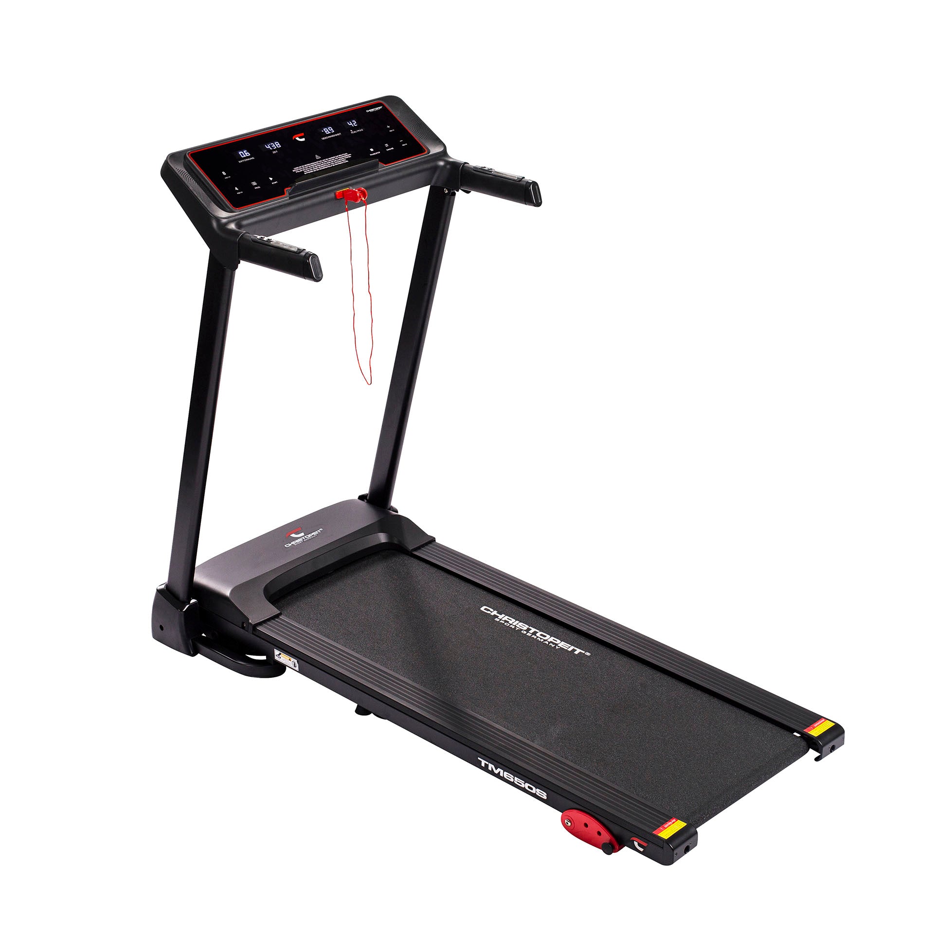  christopeit sport laufband ist das beste fitnessgerät zum abnehmen, effektives lauftraining für zuhause auch bei schlechtem wetter joggen -  verbessern sie ihre ausdauer und kondition 